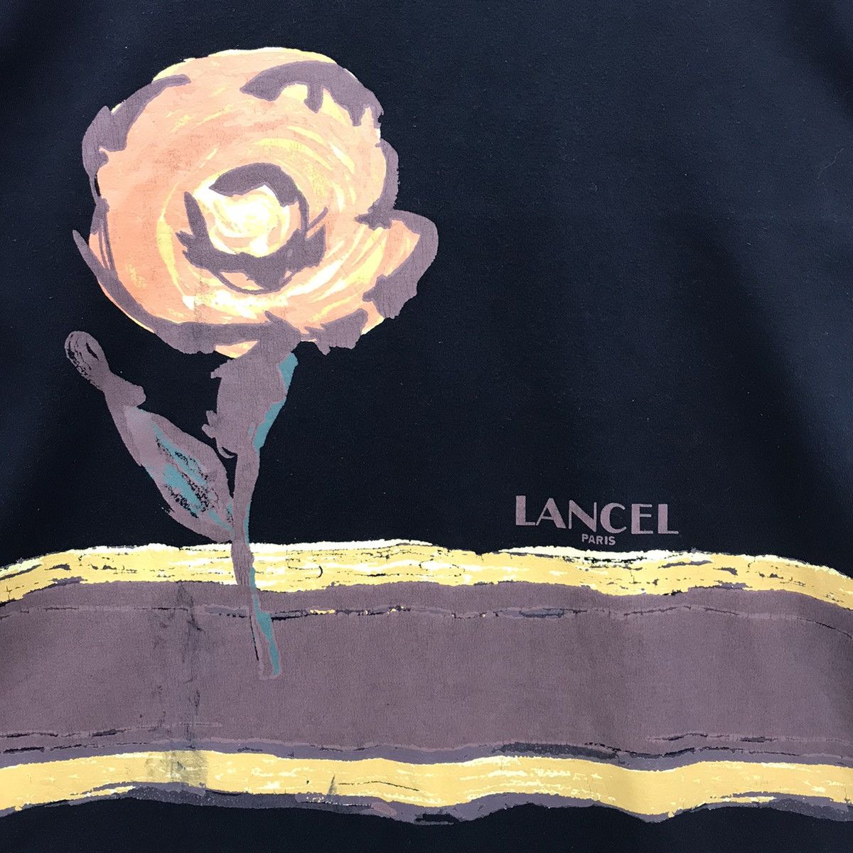 Lancel Rare!! Lancel Paris Long Sleeve Tee Size US M / EU 48-50 / 2 - 9 Thumbnail