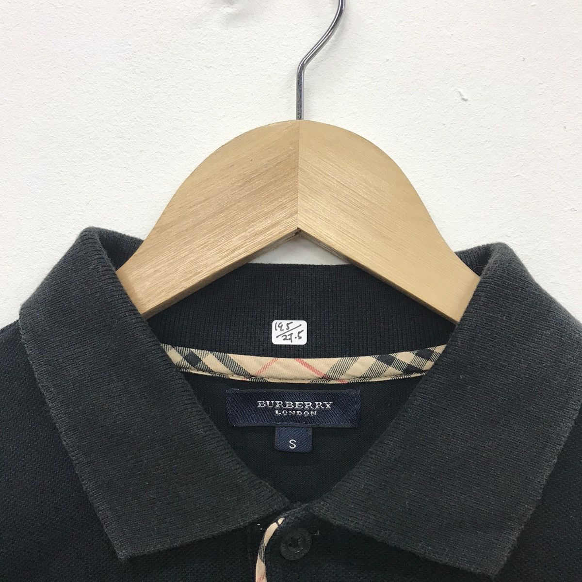 Burberry Rare!! Burberry London Polo Nova Check Pocket Tee Size US S / EU 44-46 / 1 - 3 Thumbnail