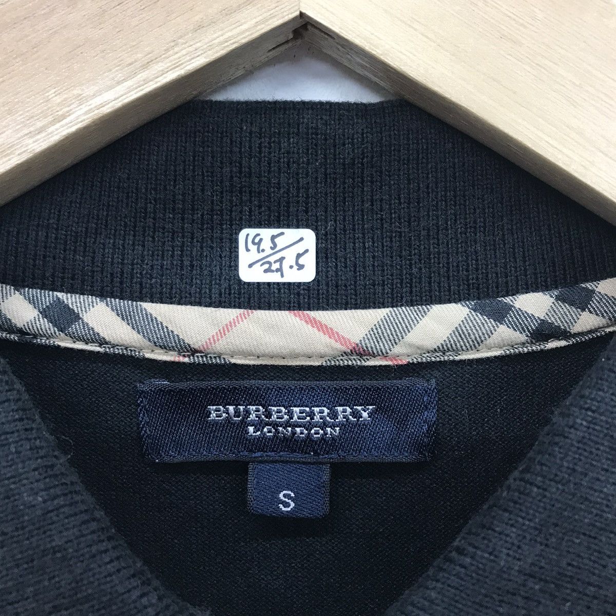 Burberry Rare!! Burberry London Polo Nova Check Pocket Tee Size US S / EU 44-46 / 1 - 11 Thumbnail