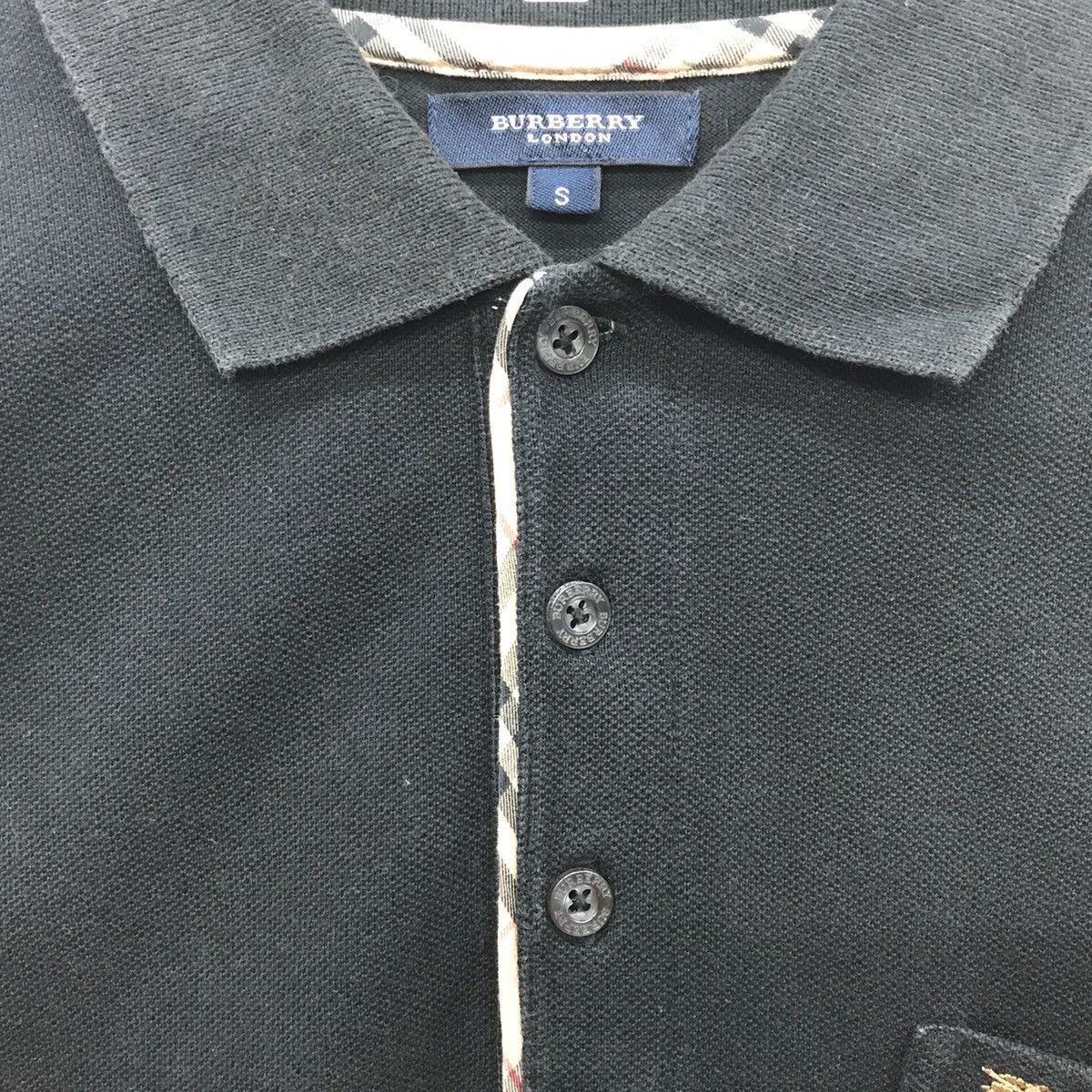 Burberry Rare!! Burberry London Polo Nova Check Pocket Tee Size US S / EU 44-46 / 1 - 4 Thumbnail