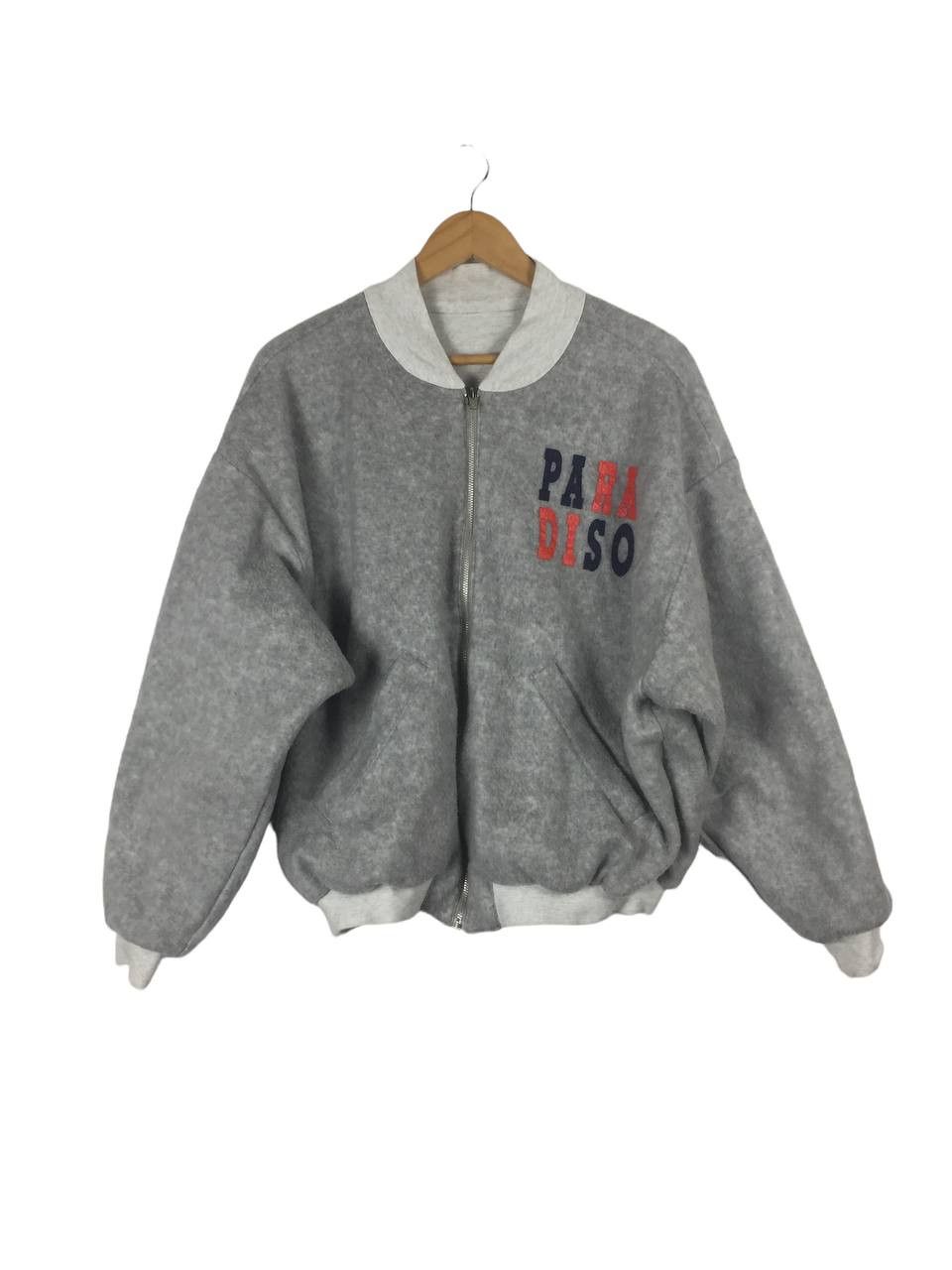 Japanese Brand Vintage Paradiso reversible thick sweater bomber chunky Size US M / EU 48-50 / 2 - 3 Thumbnail