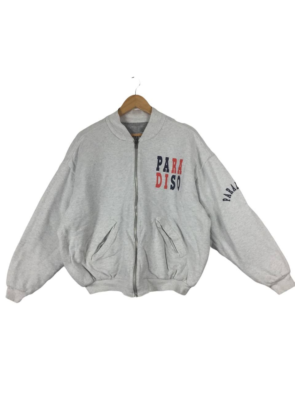 Japanese Brand Vintage Paradiso reversible thick sweater bomber chunky Size US M / EU 48-50 / 2 - 1 Thumbnail