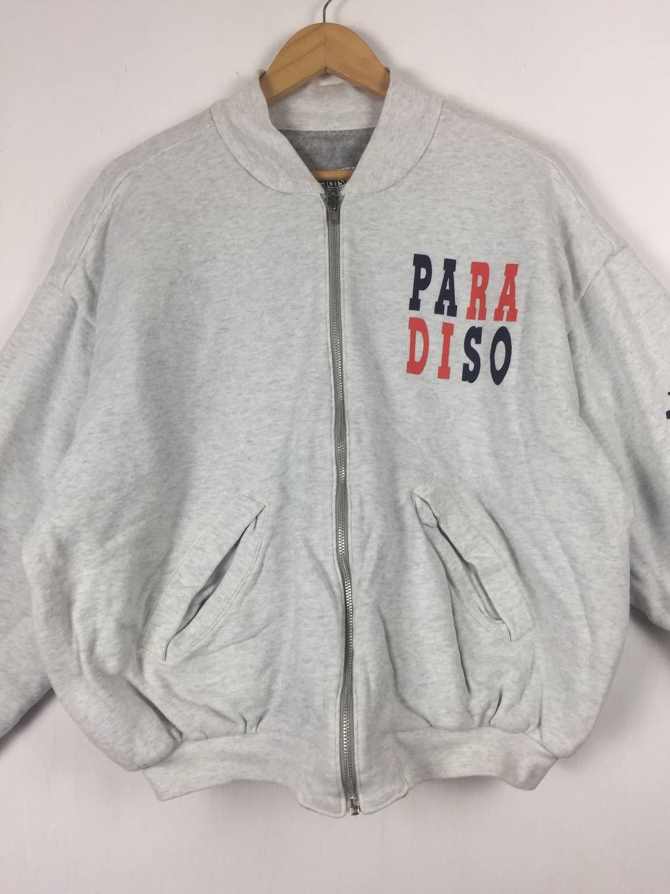 Japanese Brand Vintage Paradiso reversible thick sweater bomber chunky Size US M / EU 48-50 / 2 - 4 Thumbnail
