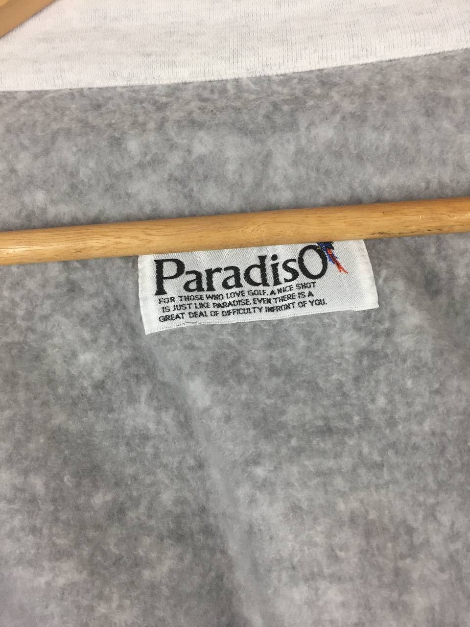 Japanese Brand Vintage Paradiso reversible thick sweater bomber chunky Size US M / EU 48-50 / 2 - 7 Thumbnail