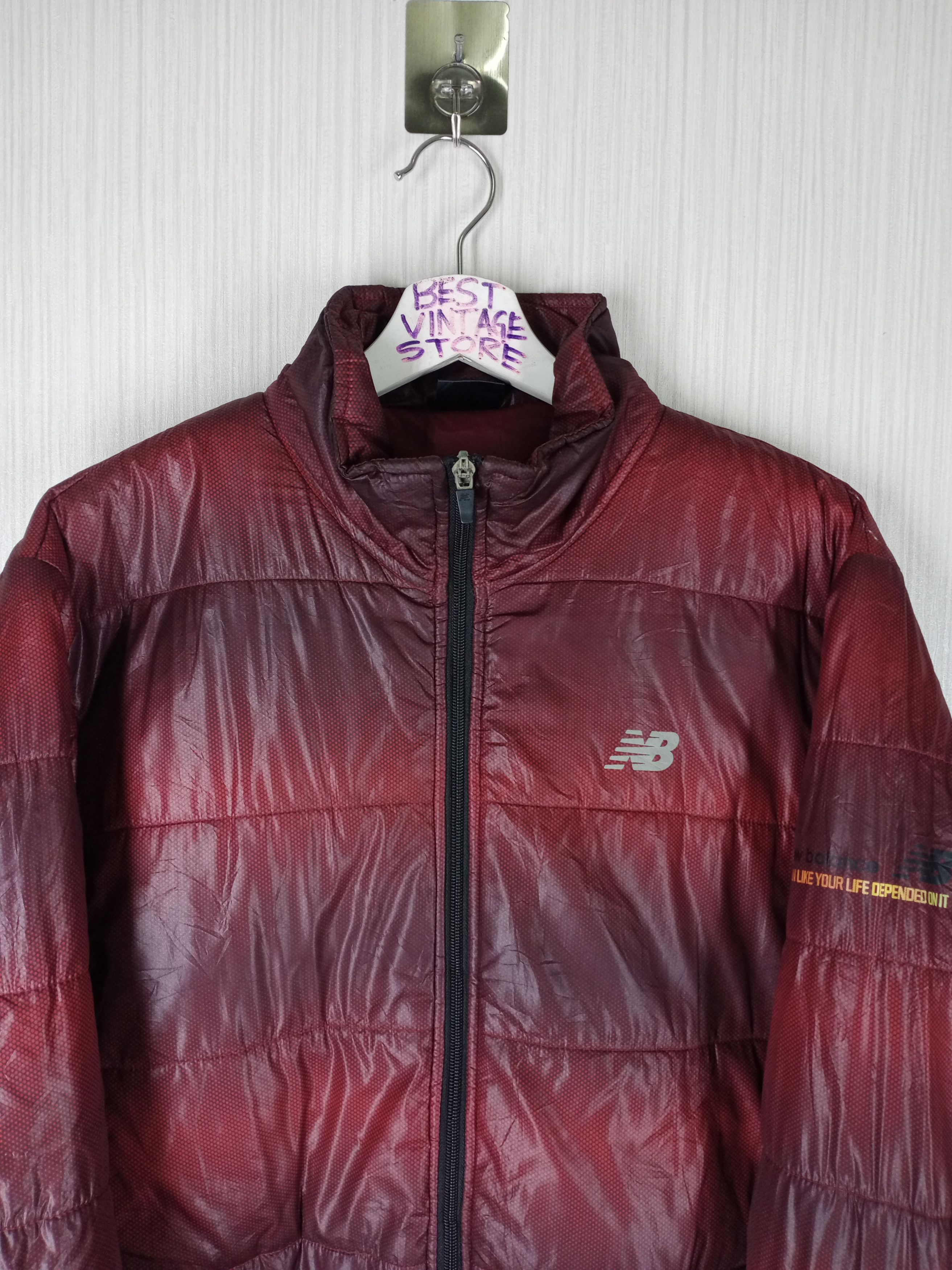 New Balance Vintage New Balance Puffer Down Jacket Size US L / EU 52-54 / 3 - 5 Thumbnail