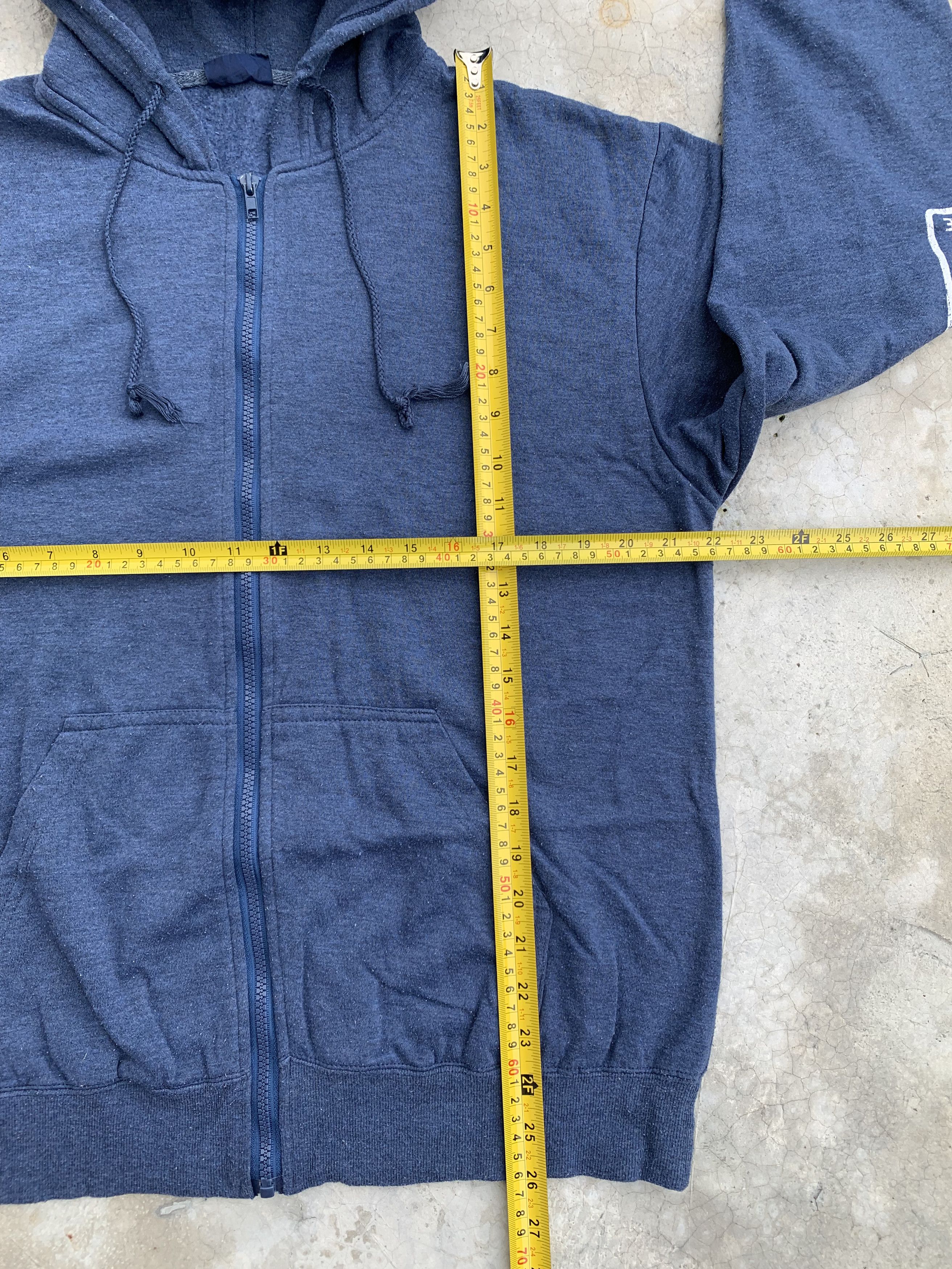 Japanese Brand Vintage Surfstyle Ocean Lovers Logo Zip Up Hoodie Size US M / EU 48-50 / 2 - 7 Thumbnail