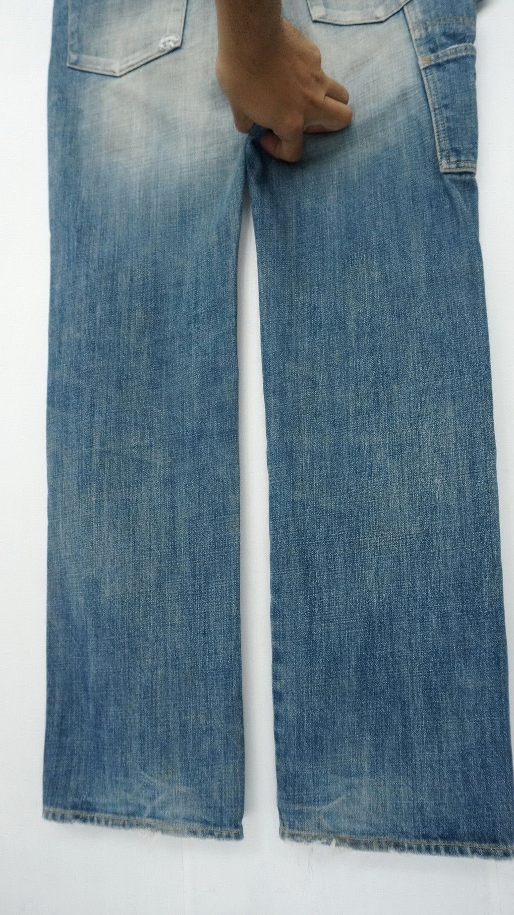 Japanese Brand Japanese Rare BARTACK'S Vintage Aging Bush Jeans Size US 32 / EU 48 - 10 Thumbnail