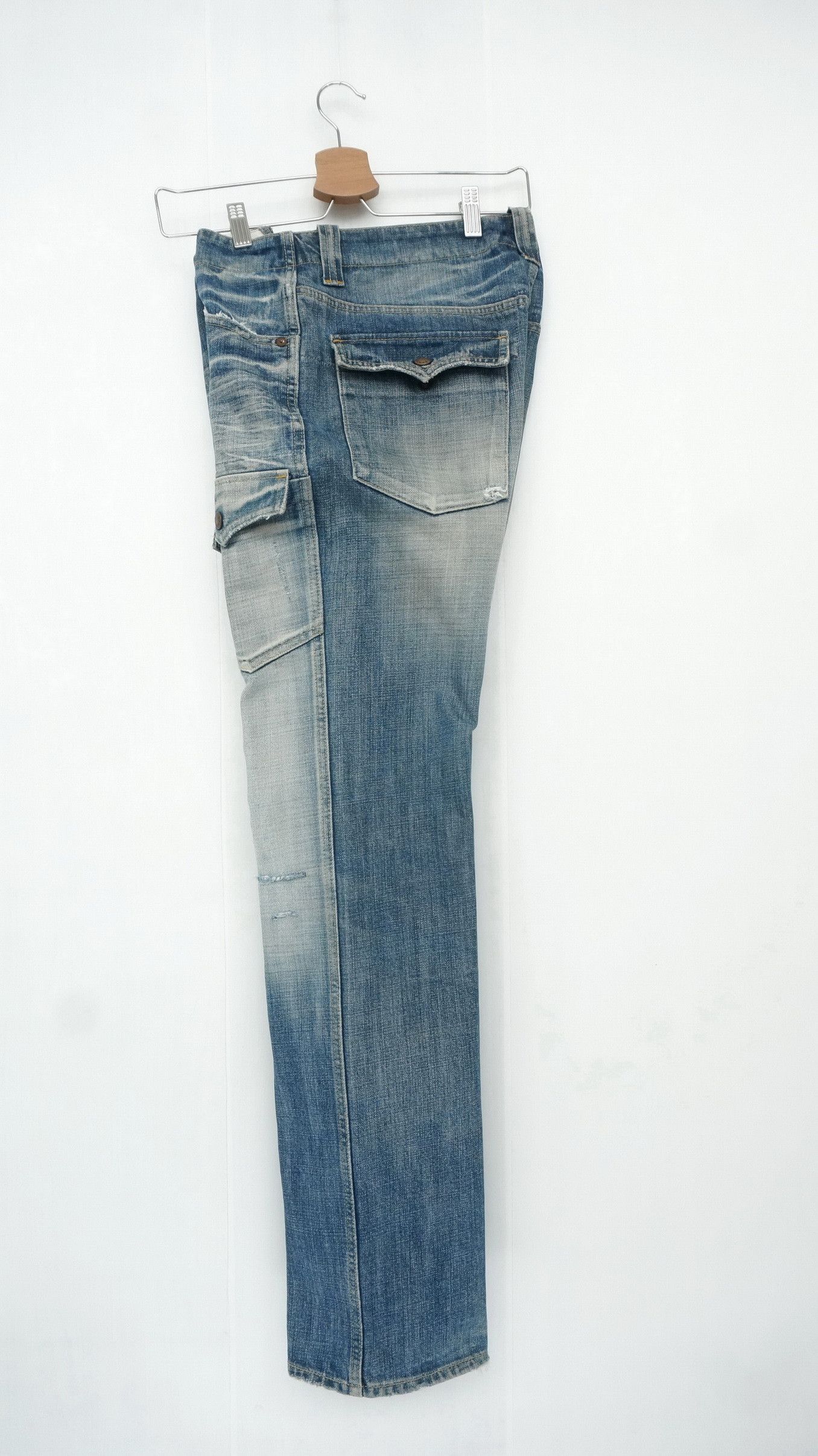 Japanese Brand Japanese Rare BARTACK'S Vintage Aging Bush Jeans Size US 32 / EU 48 - 12 Thumbnail