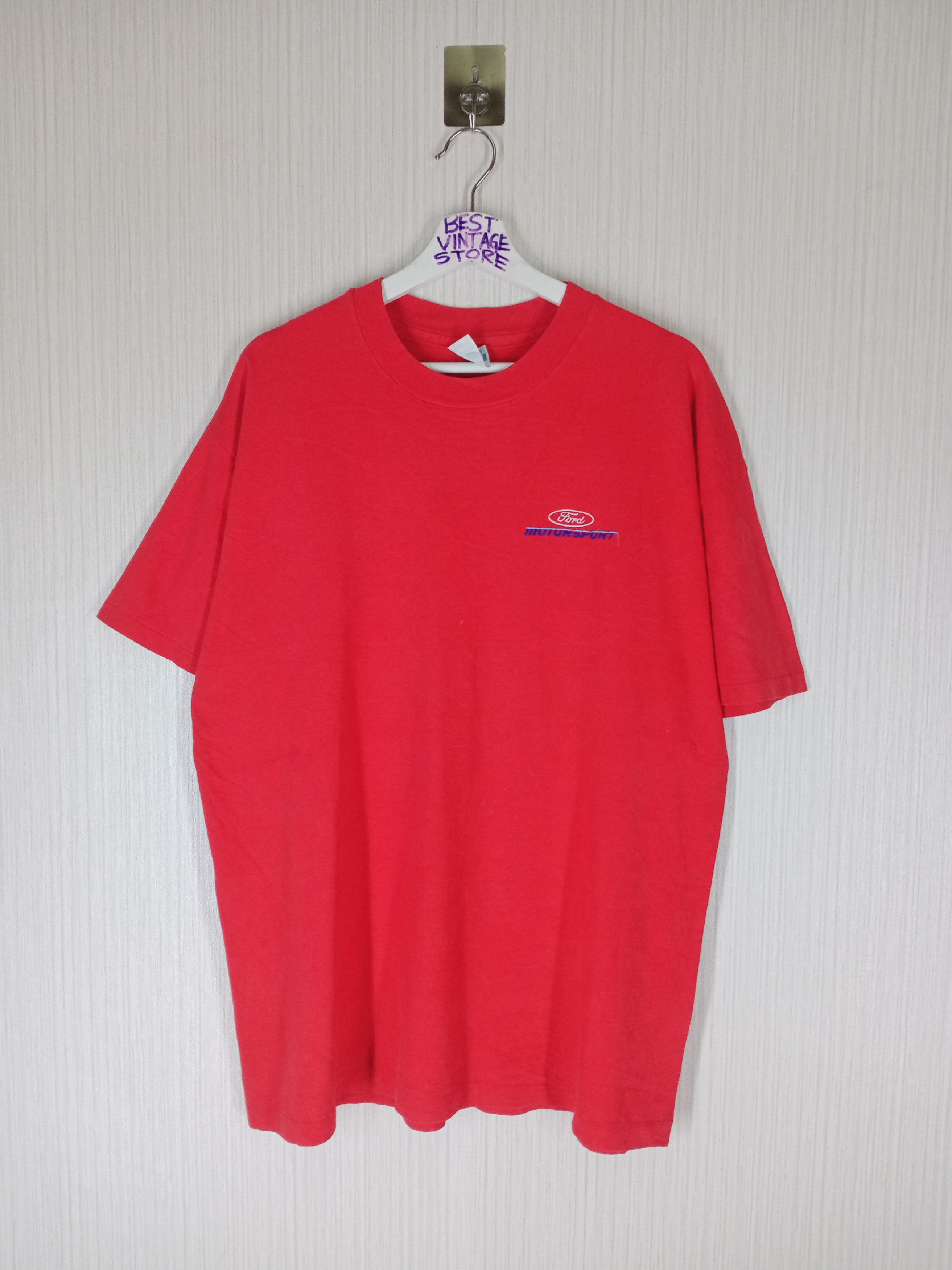 Ford Vintage 90s Ford Motorsports Tshirt Size US XL / EU 56 / 4 - 2 Thumbnail