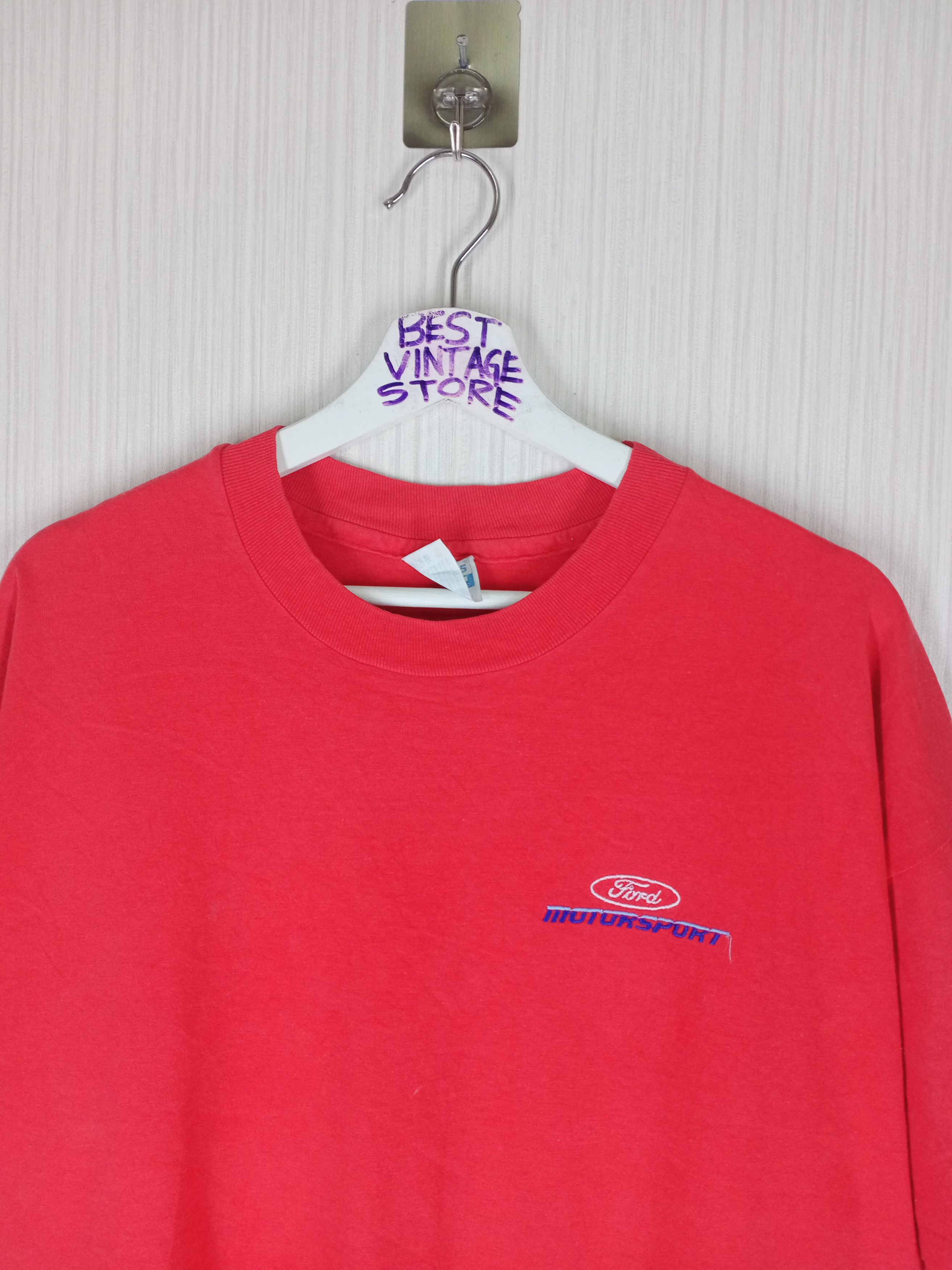Ford Vintage 90s Ford Motorsports Tshirt Size US XL / EU 56 / 4 - 1 Thumbnail