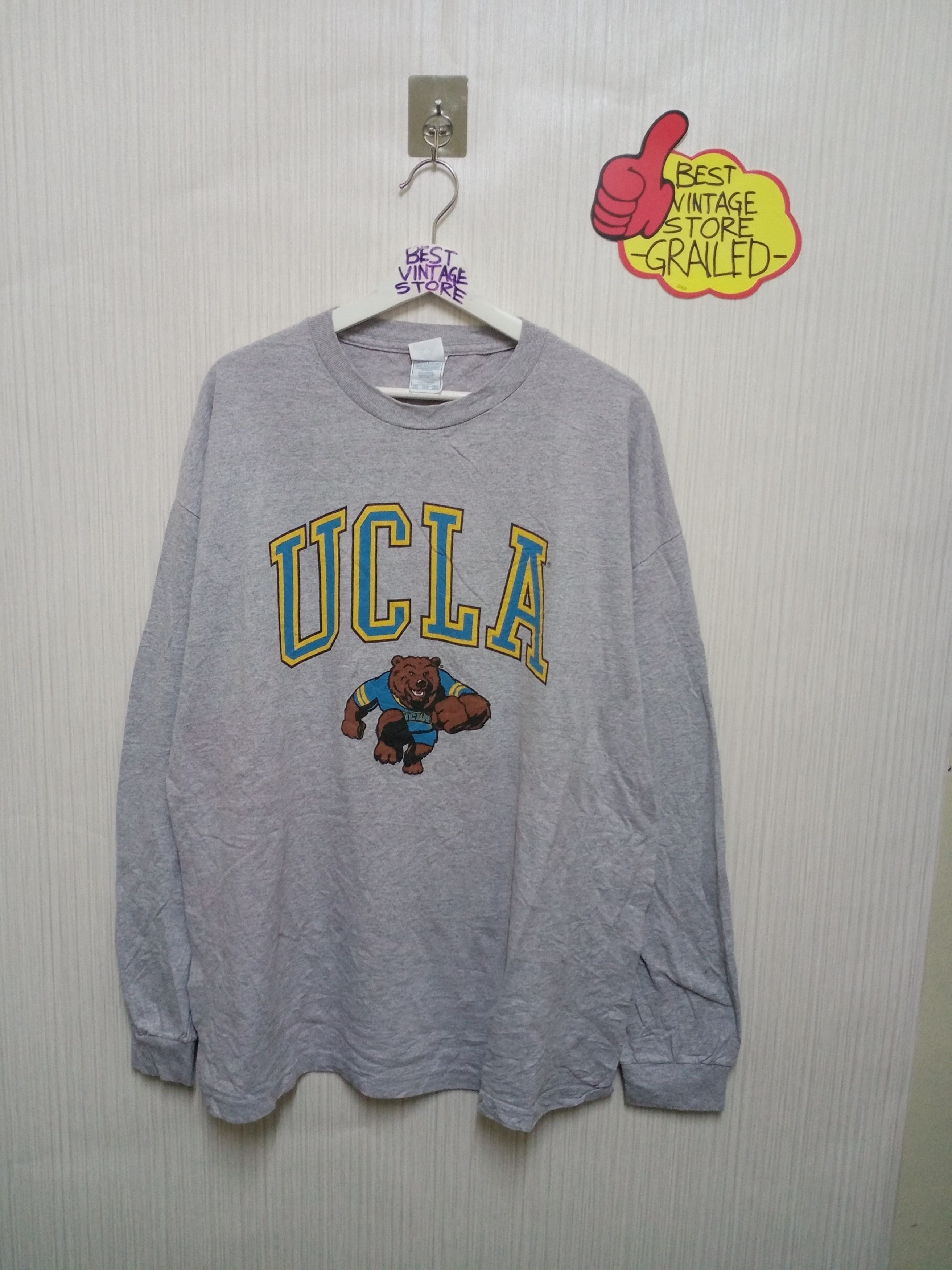 NFL Vintage UCLA Bruins long sleeve Tshirt Size US XXL / EU 58 / 5 - 1 Thumbnail