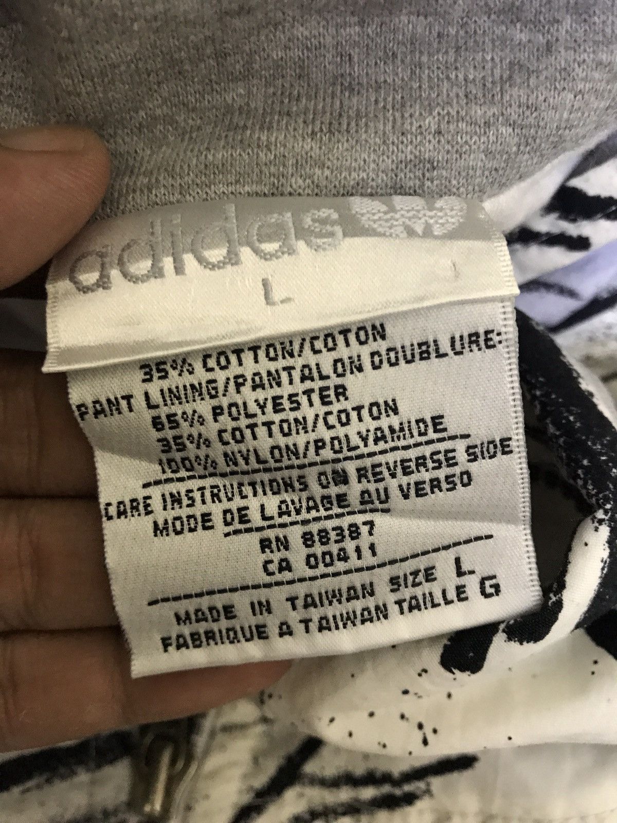 Adidas ADIDAS ATP WINDBREAKER Size US L / EU 52-54 / 3 - 4 Thumbnail