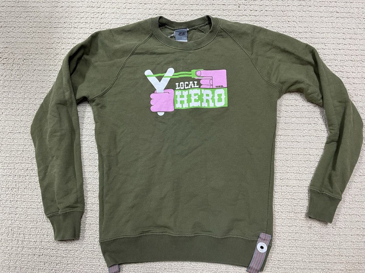 55DSL Vintage Diesel 55DSL Local Hero Sweatshirt Size US M / EU 48-50 / 2 - 2 Thumbnail