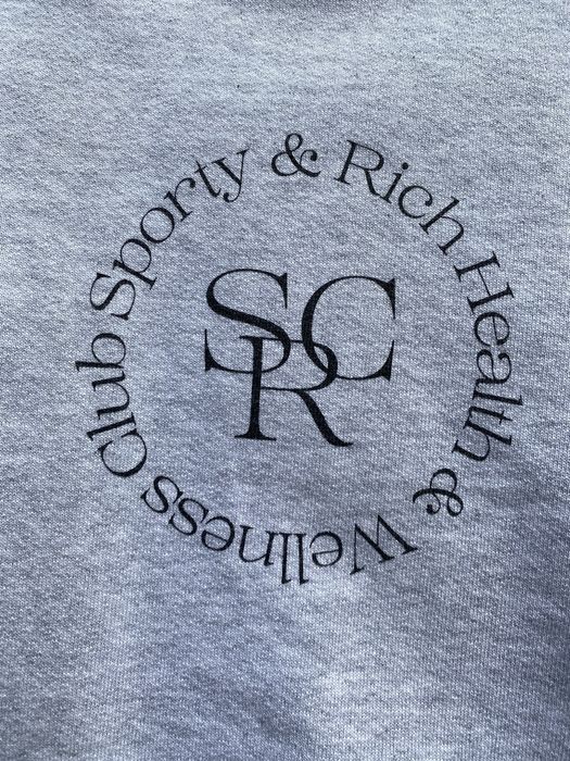 Sporty & Rich Unisex Sweatshirt Grey main image 1