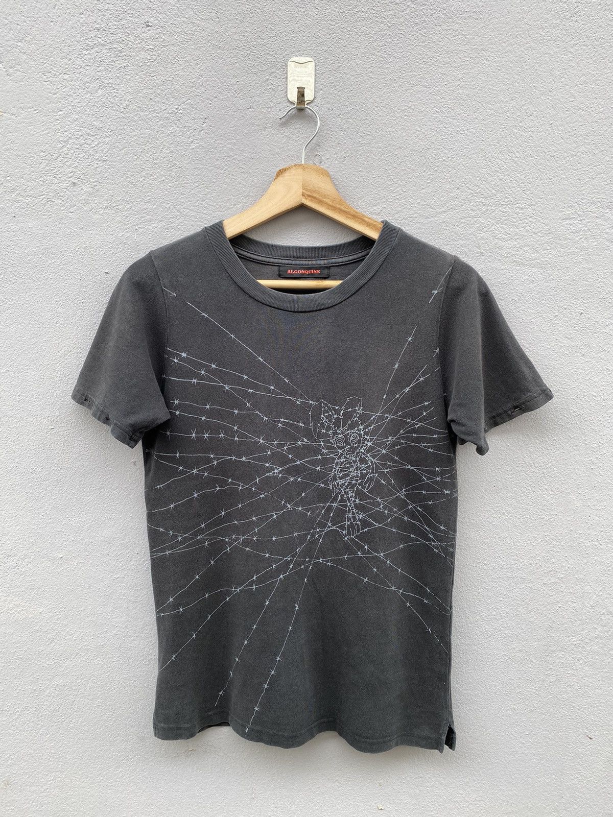 Japanese Brand × Seditionaries × Vintage 💥RARE💥 Vintage ALGONQUINS Overprint Seditionaries Punk Tee Size S / US 4 / IT 40 - 1 Thumbnail