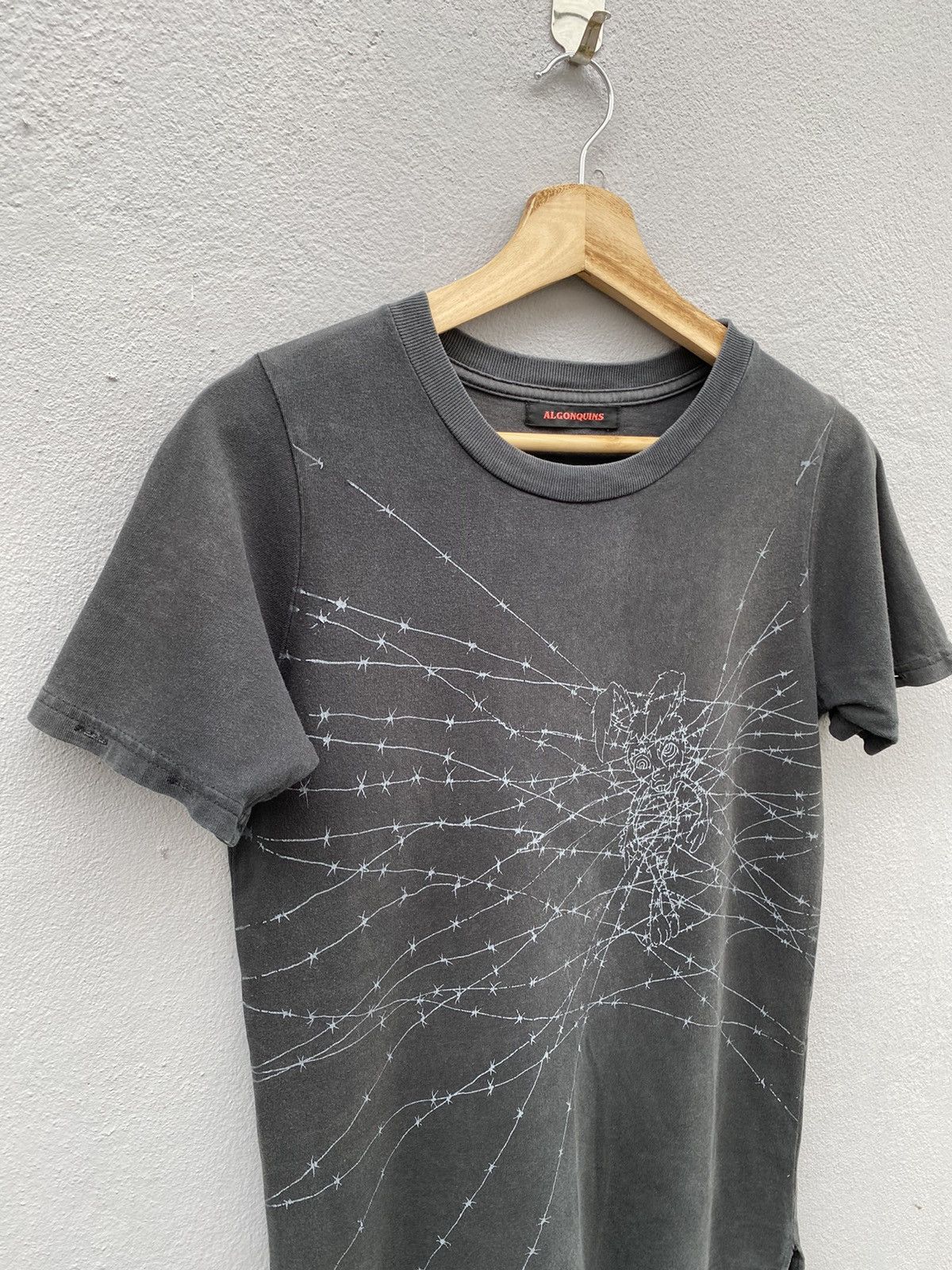 Japanese Brand × Seditionaries × Vintage 💥RARE💥 Vintage ALGONQUINS Overprint Seditionaries Punk Tee Size S / US 4 / IT 40 - 7 Thumbnail