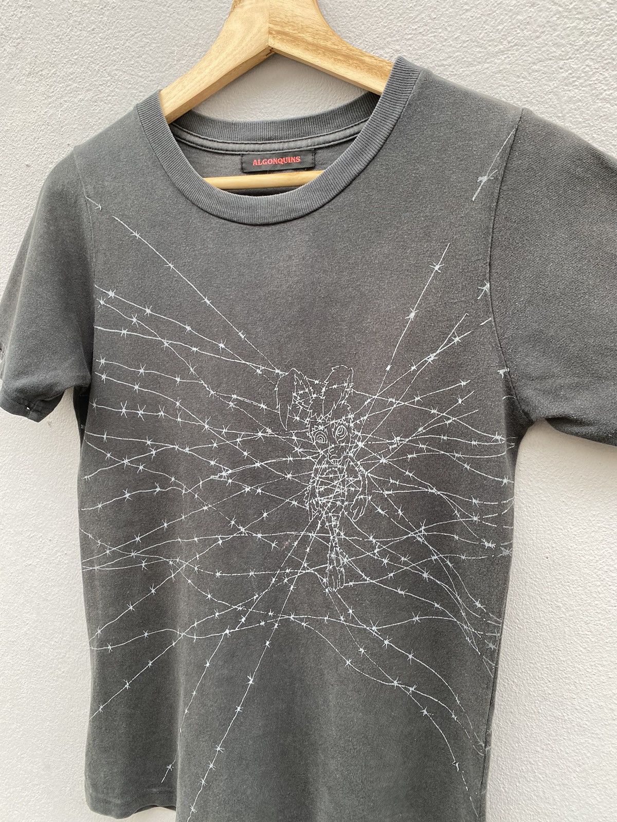 Japanese Brand × Seditionaries × Vintage 💥RARE💥 Vintage ALGONQUINS Overprint Seditionaries Punk Tee Size S / US 4 / IT 40 - 4 Thumbnail