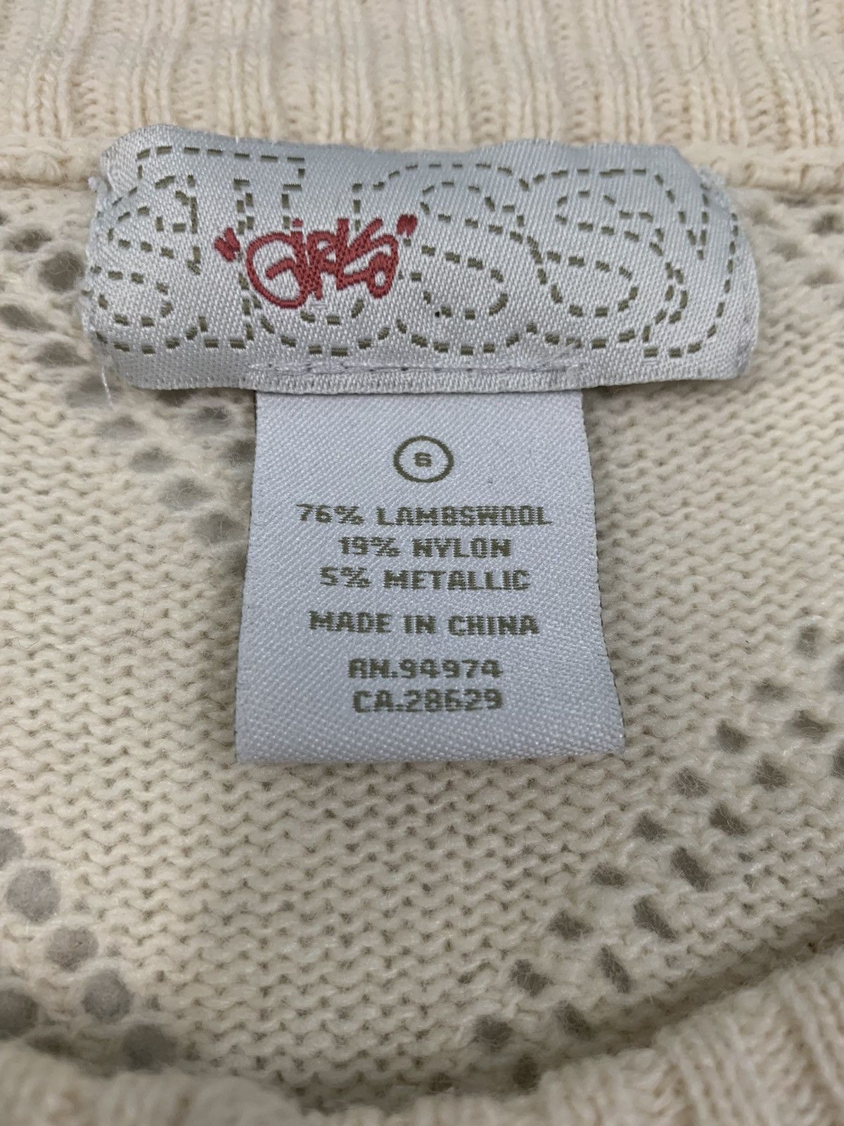 Aran Isles Knitwear × Stussy × Vintage ☃️ Stussy SpellOut Logo Knitwear Sweaters Size US S / EU 44-46 / 1 - 5 Thumbnail