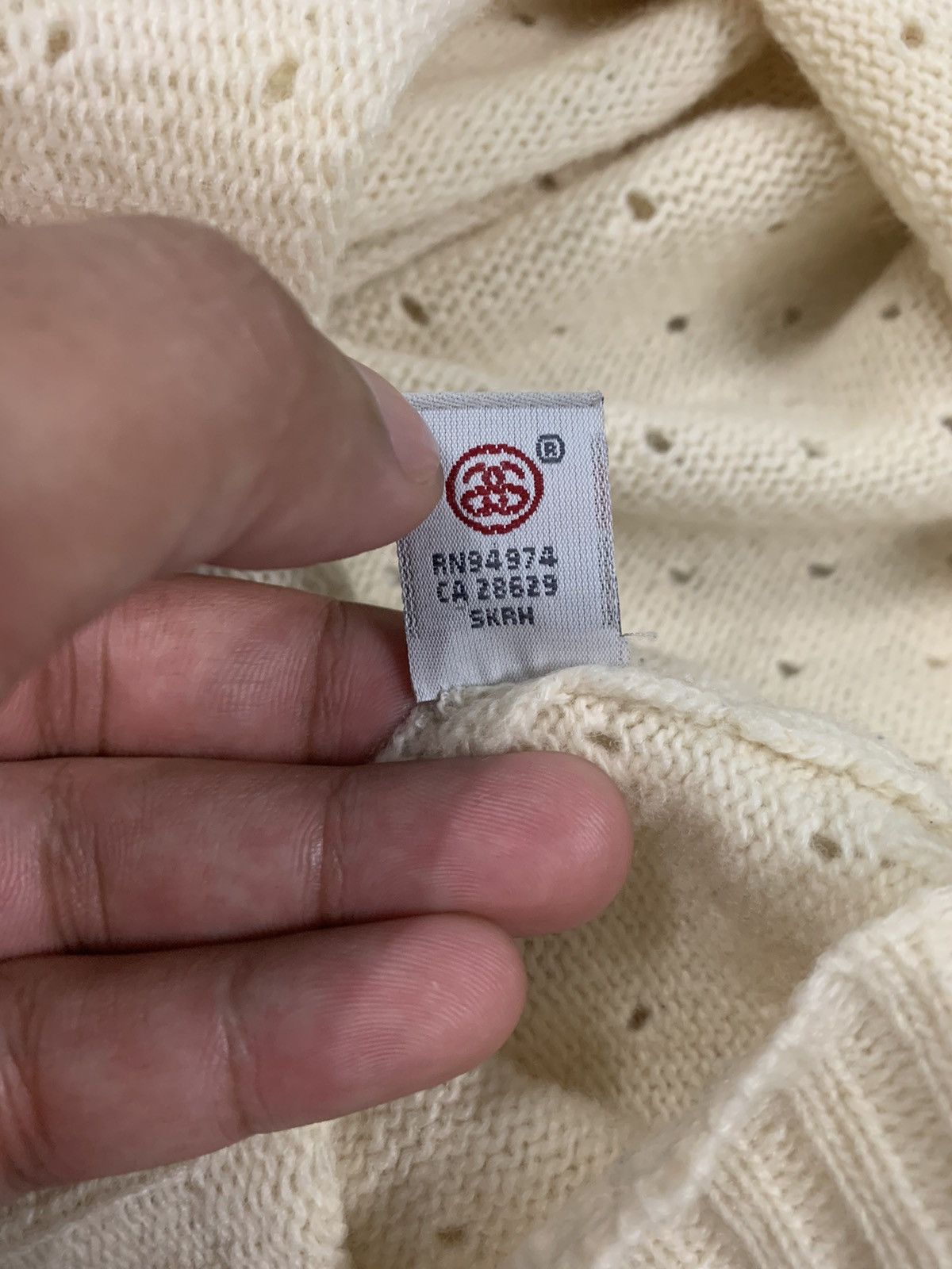 Aran Isles Knitwear × Stussy × Vintage ☃️ Stussy SpellOut Logo Knitwear Sweaters Size US S / EU 44-46 / 1 - 7 Thumbnail