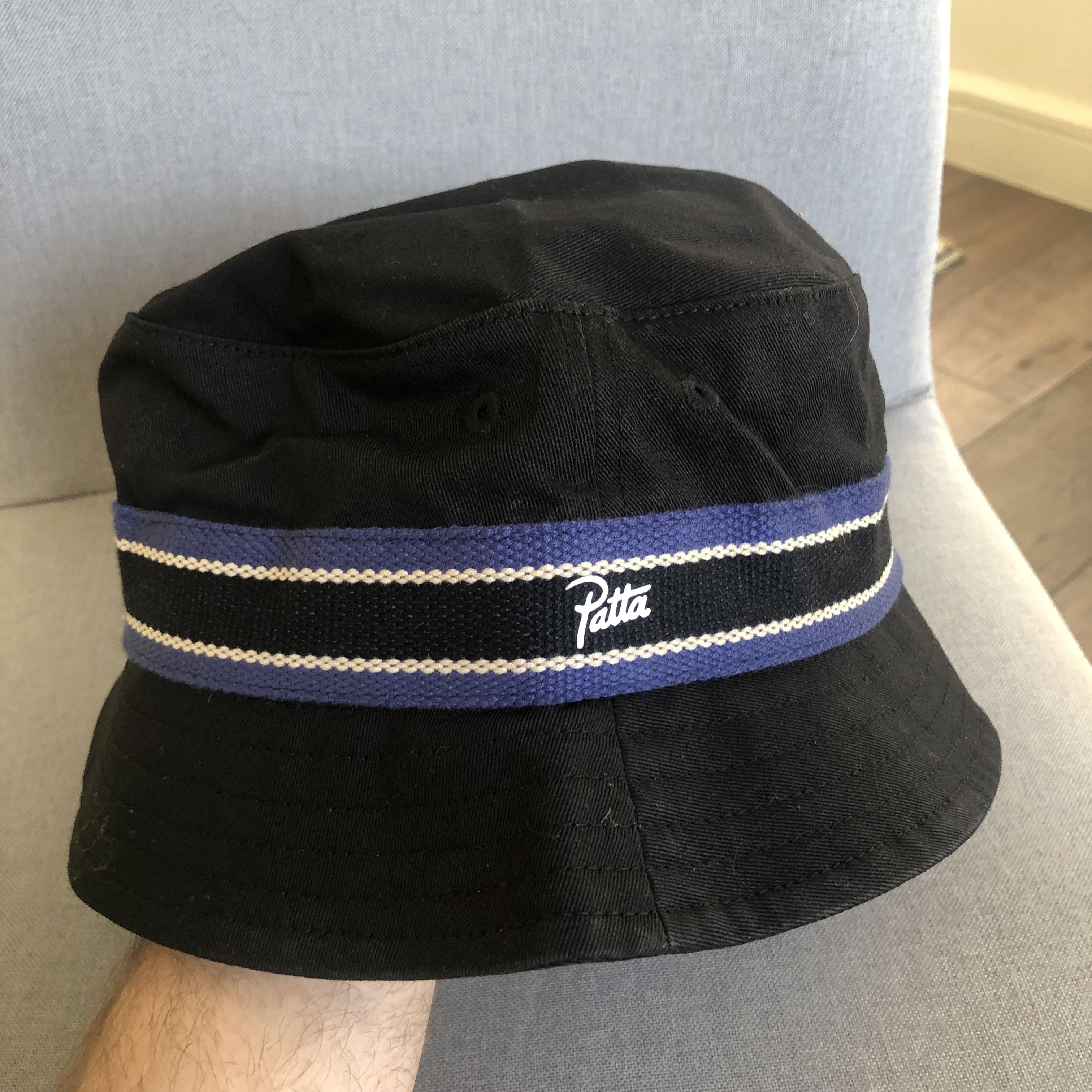 image of Patta Bucket Hat in Black, Men's