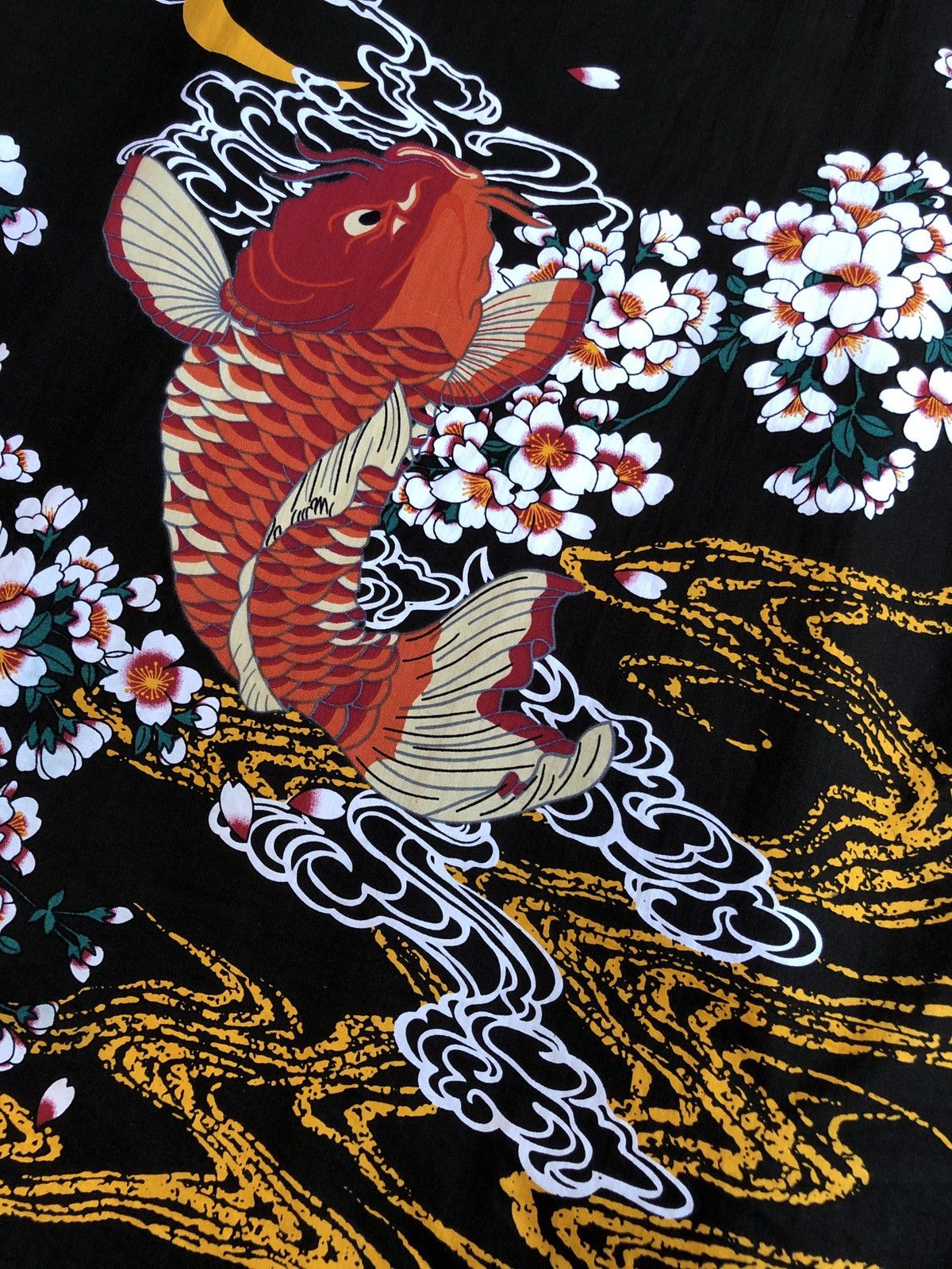 Japanese Brand Koi Cardigan kimono full print 💯 cotton size XL Size US XL / EU 56 / 4 - 11 Thumbnail