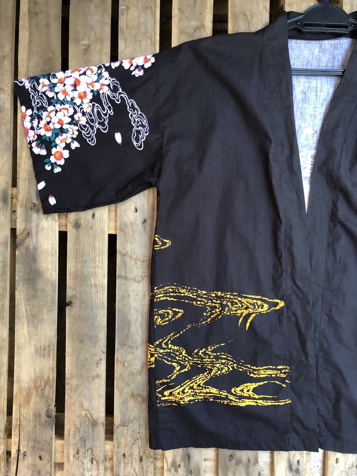 Japanese Brand Koi Cardigan kimono full print 💯 cotton size XL Size US XL / EU 56 / 4 - 4 Thumbnail