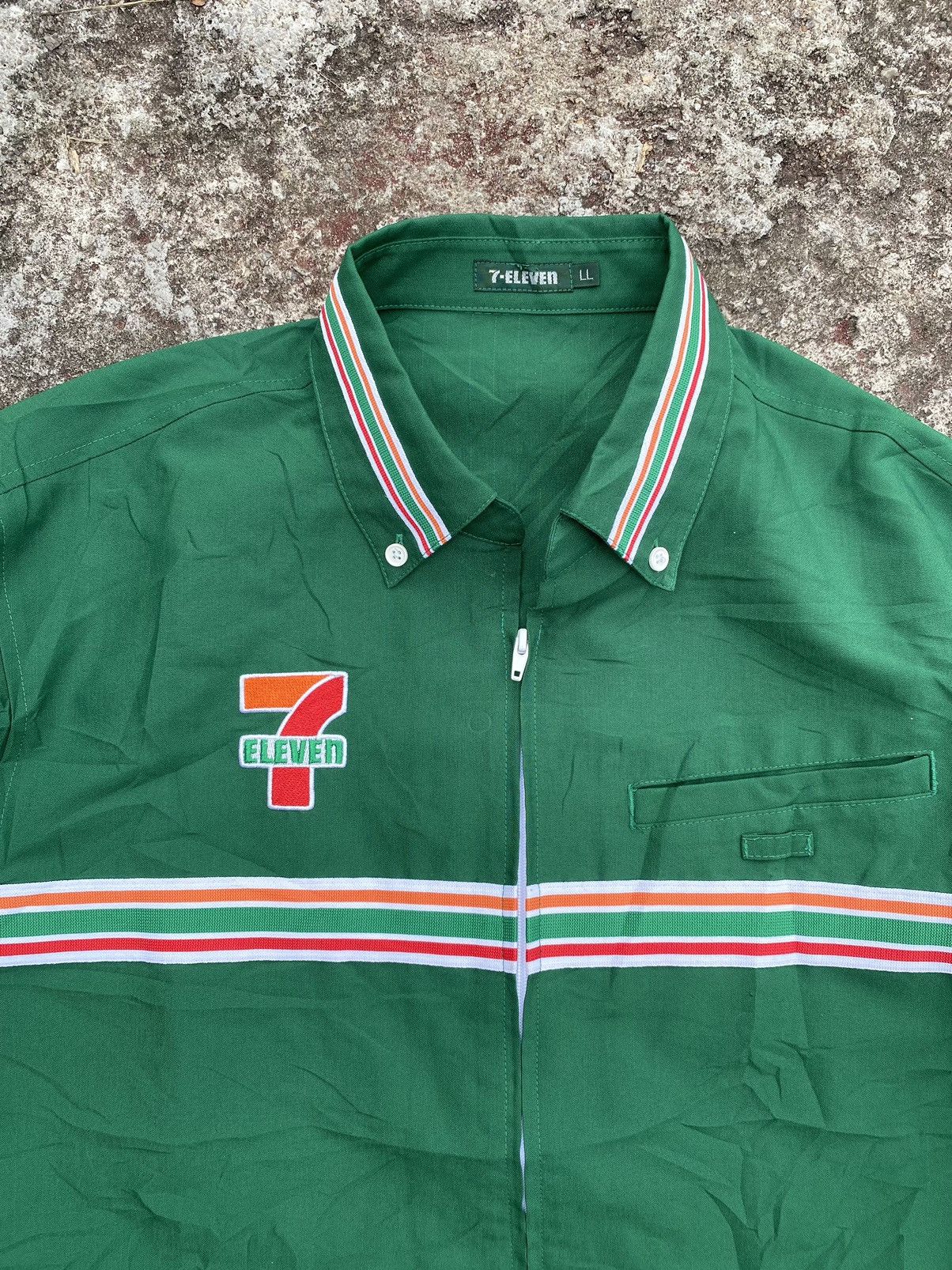 Vintage Vintage 7 Eleven Zipper Size US XL / EU 56 / 4 - 2 Thumbnail
