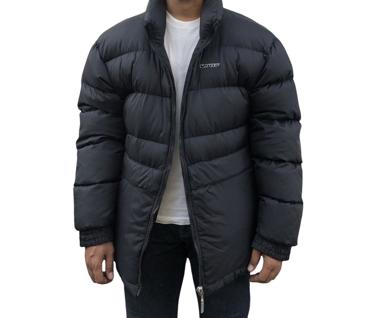 Vans Vintage Vans Down Feathers Puffer Jacket Size US L / EU 52-54 / 3 - 5 Thumbnail