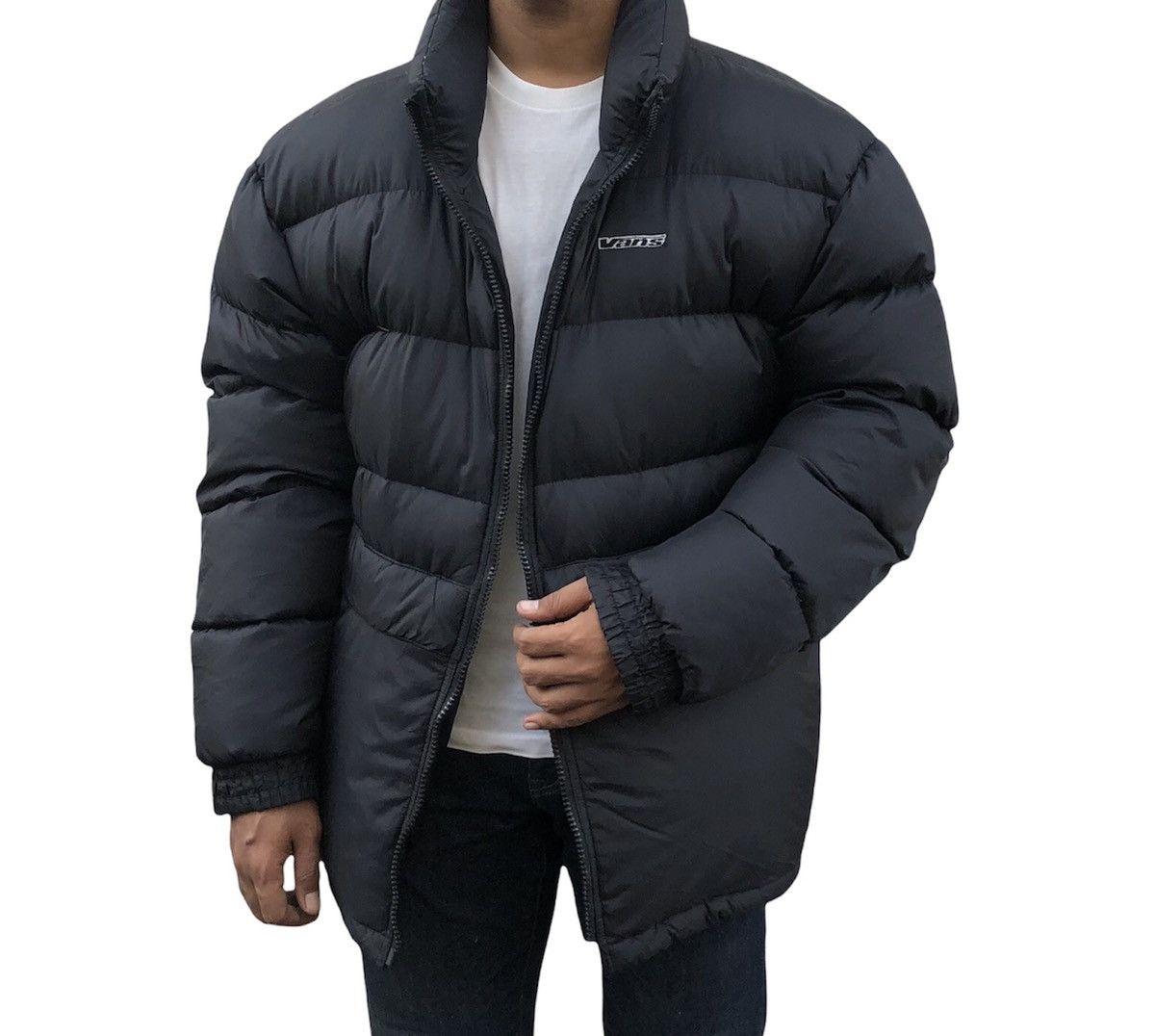 Vans Vintage Vans Down Feathers Puffer Jacket Size US L / EU 52-54 / 3 - 4 Thumbnail