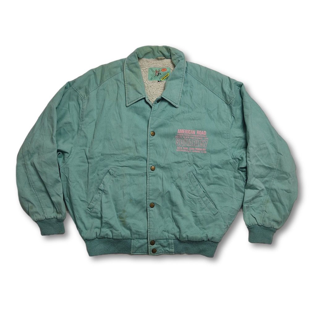 Other Vintage American Road Square 57 Bomber Jacket Size US M / EU 48-50 / 2 - 2 Thumbnail