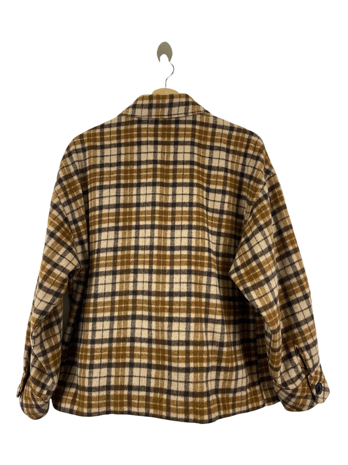Flannel × Japanese Brand Kutir tartan crop jacket style Size US M / EU 48-50 / 2 - 5 Thumbnail