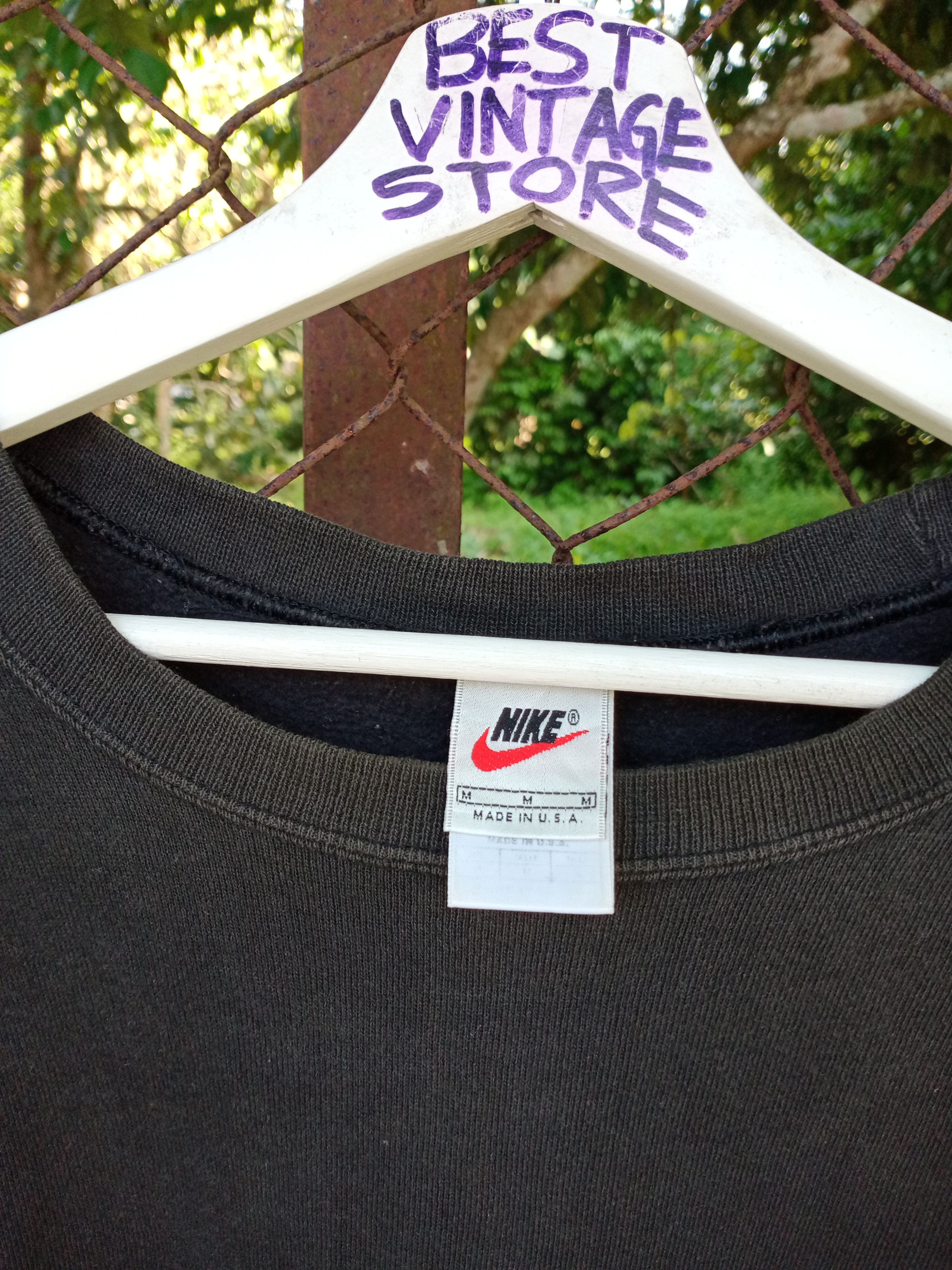 Nike Vintage Nike Small Logo Sweatshirt Size US XL / EU 56 / 4 - 3 Thumbnail
