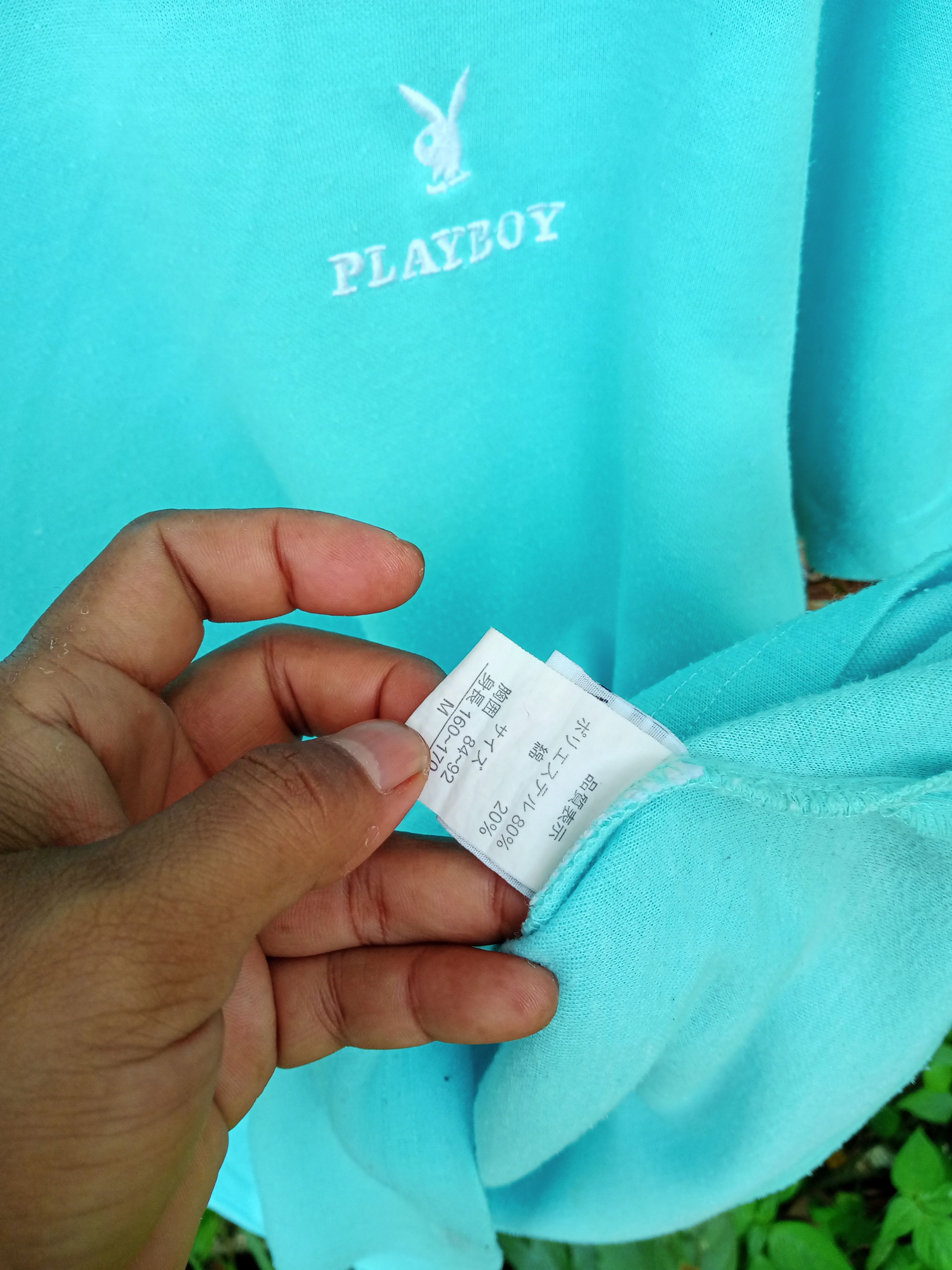 Playboy Vintage Playboy Embroidery Big Logo Tshirt Size US M / EU 48-50 / 2 - 8 Thumbnail