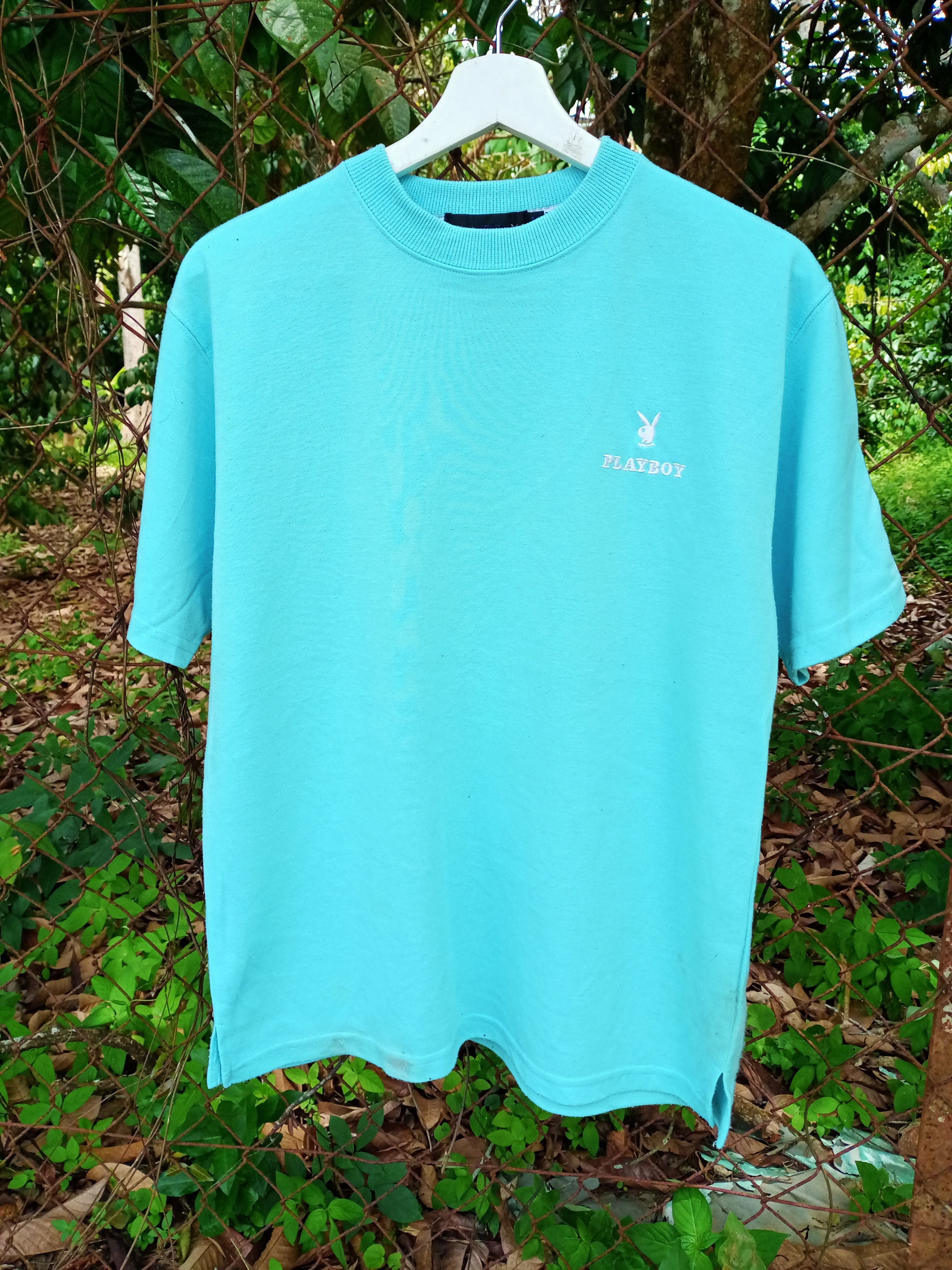 Playboy Vintage Playboy Embroidery Big Logo Tshirt Size US M / EU 48-50 / 2 - 2 Thumbnail
