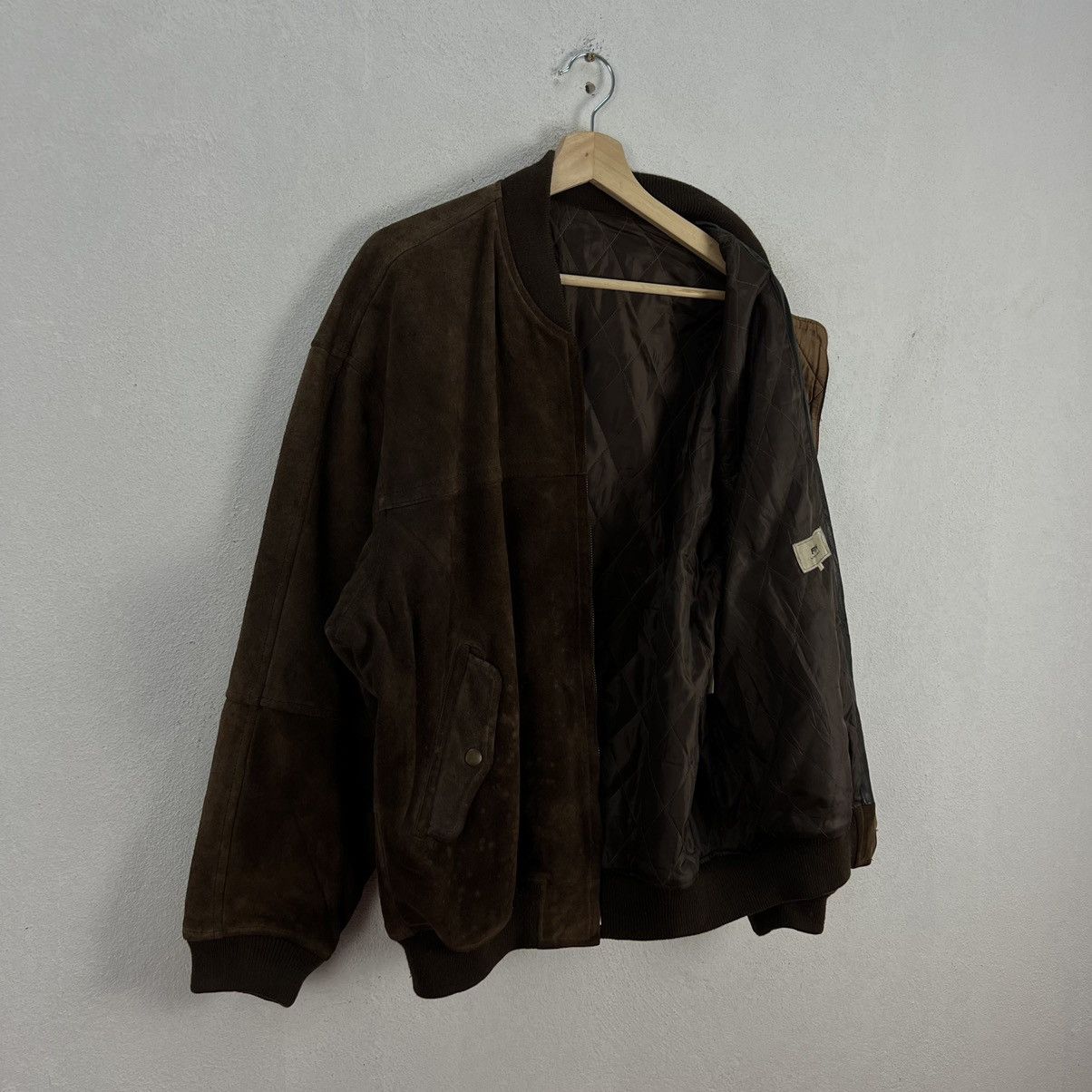Japanese Brand VINTAGE VARSITY BOMBER JACKET FITH JAPAN ISSEY MIYAKE STYLE Size US M / EU 48-50 / 2 - 11 Thumbnail