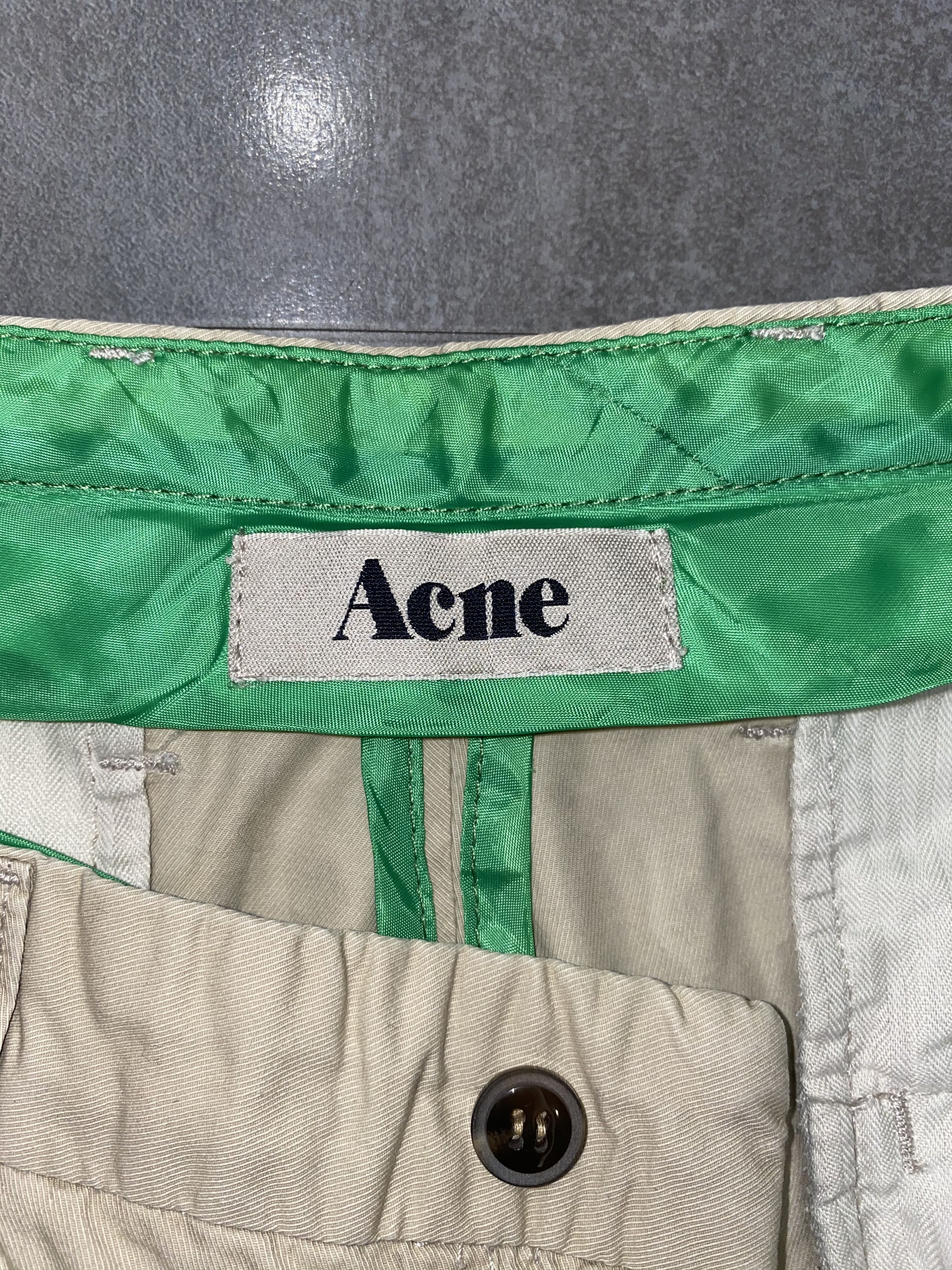 Acne Studios Acne Studios Ken Beige Chino Pants Size US 33 - 12 Thumbnail