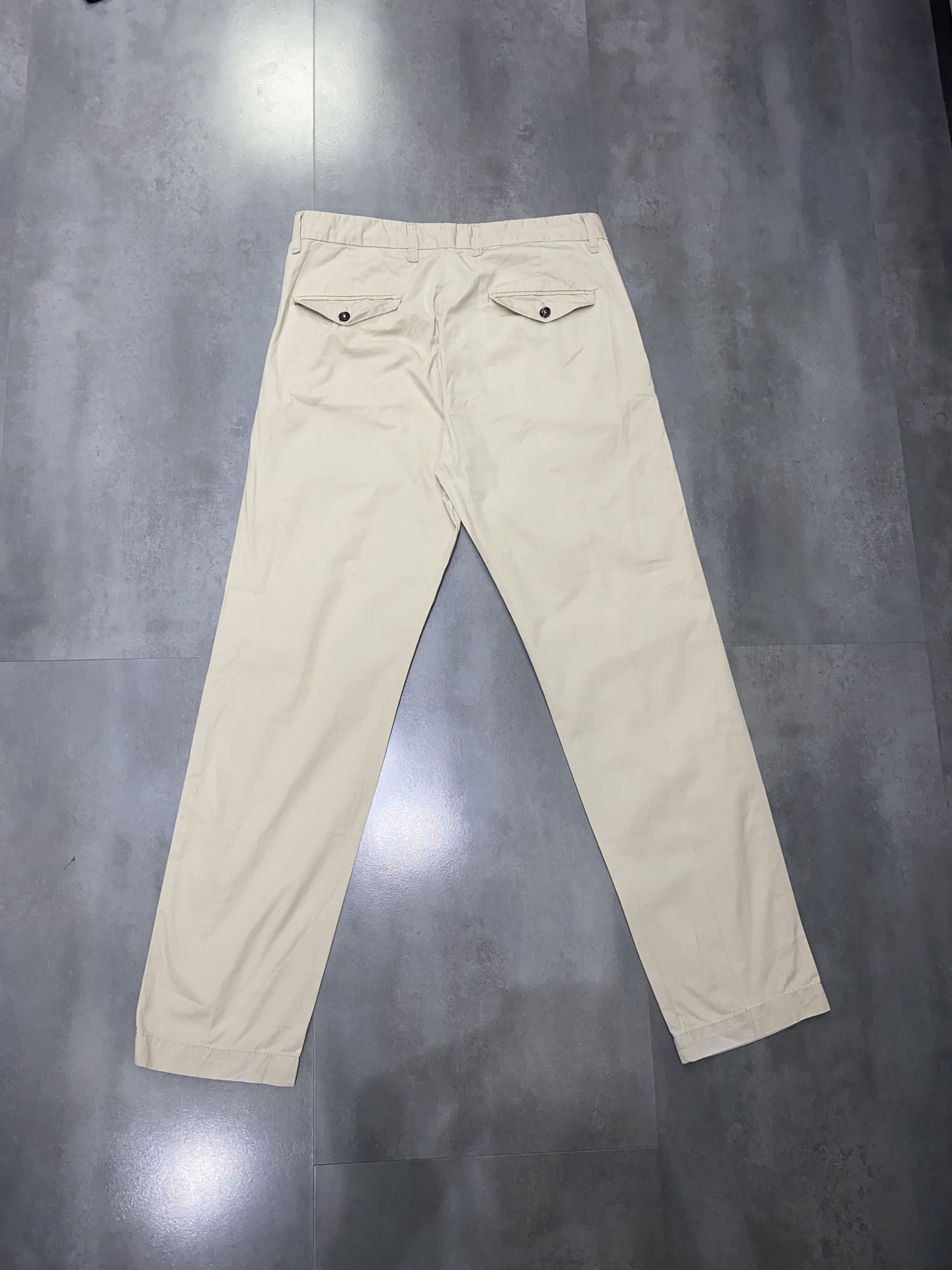 Acne Studios Acne Studios Ken Beige Chino Pants Size US 33 - 10 Thumbnail