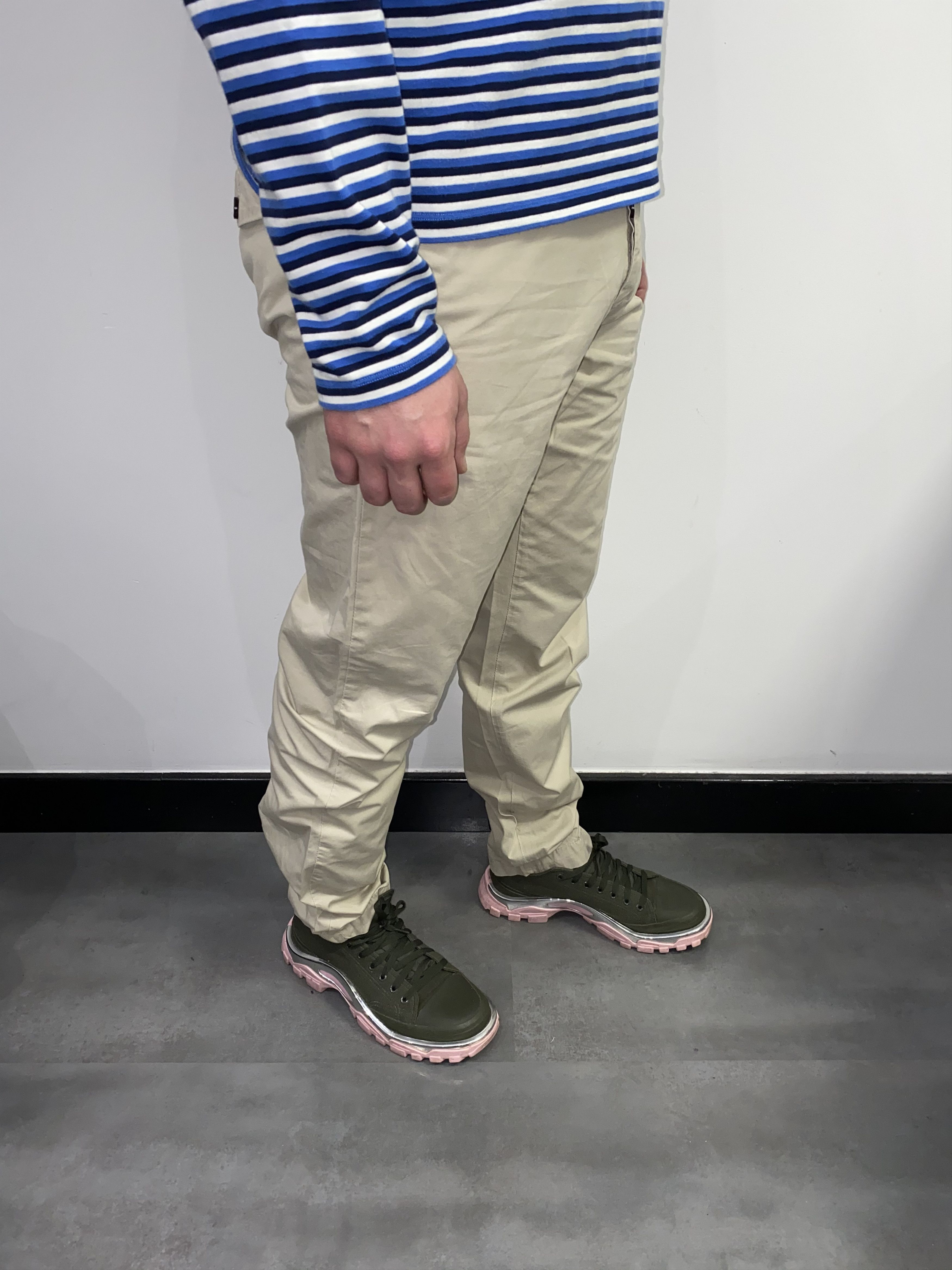 Acne Studios Acne Studios Ken Beige Chino Pants Size US 33 - 3 Thumbnail