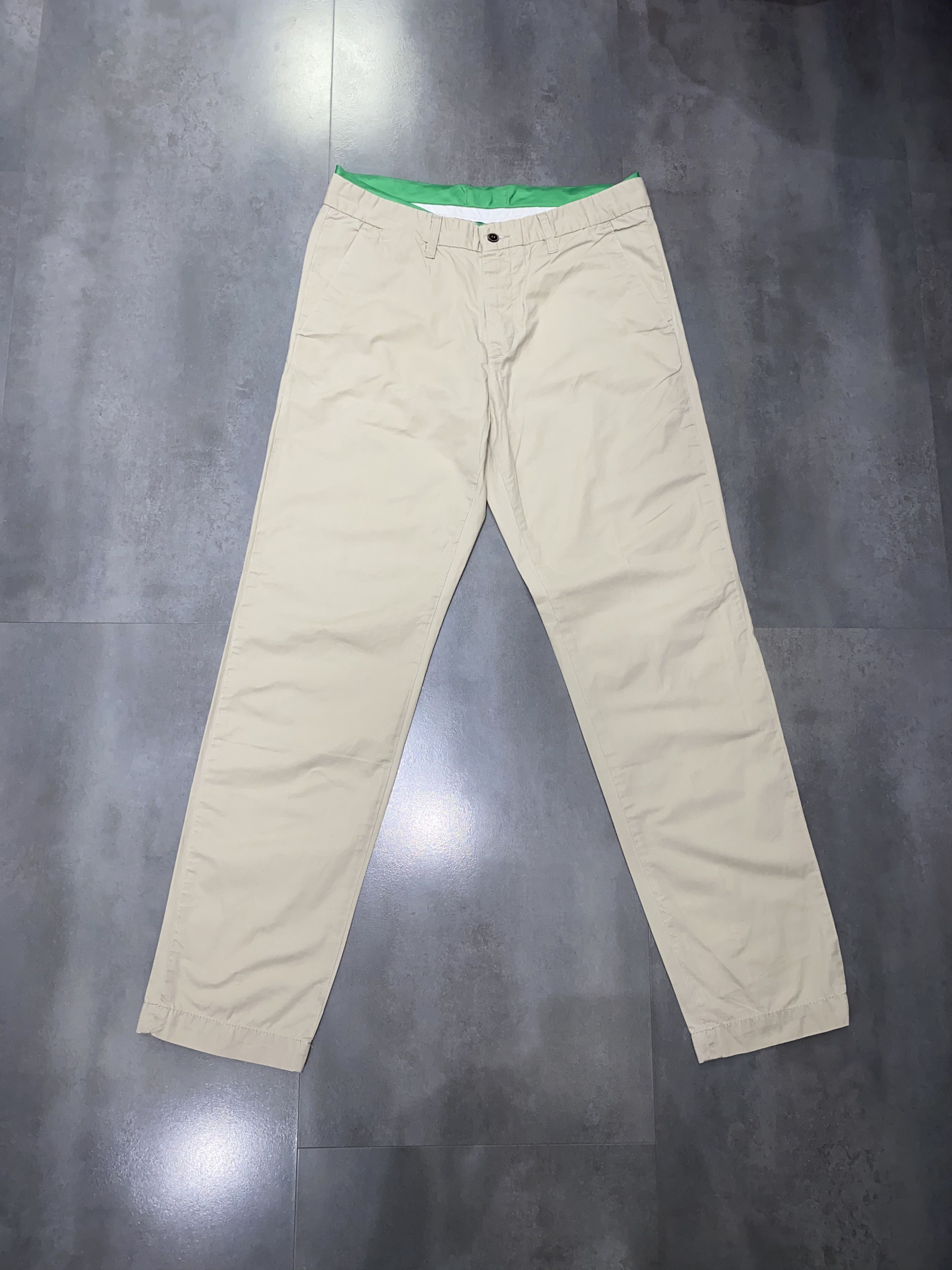 Acne Studios Acne Studios Ken Beige Chino Pants Size US 33 - 7 Thumbnail