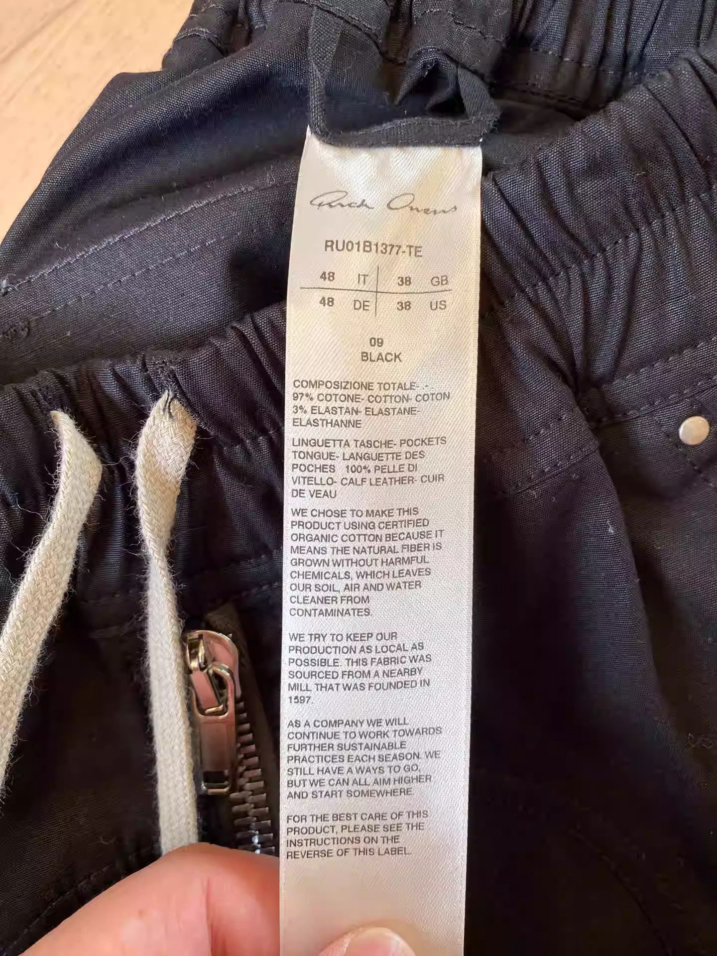 Rick Owens Rick Owens Bauhaus mainline five-zip cannonball pants Size US 32 / EU 48 - 3 Thumbnail