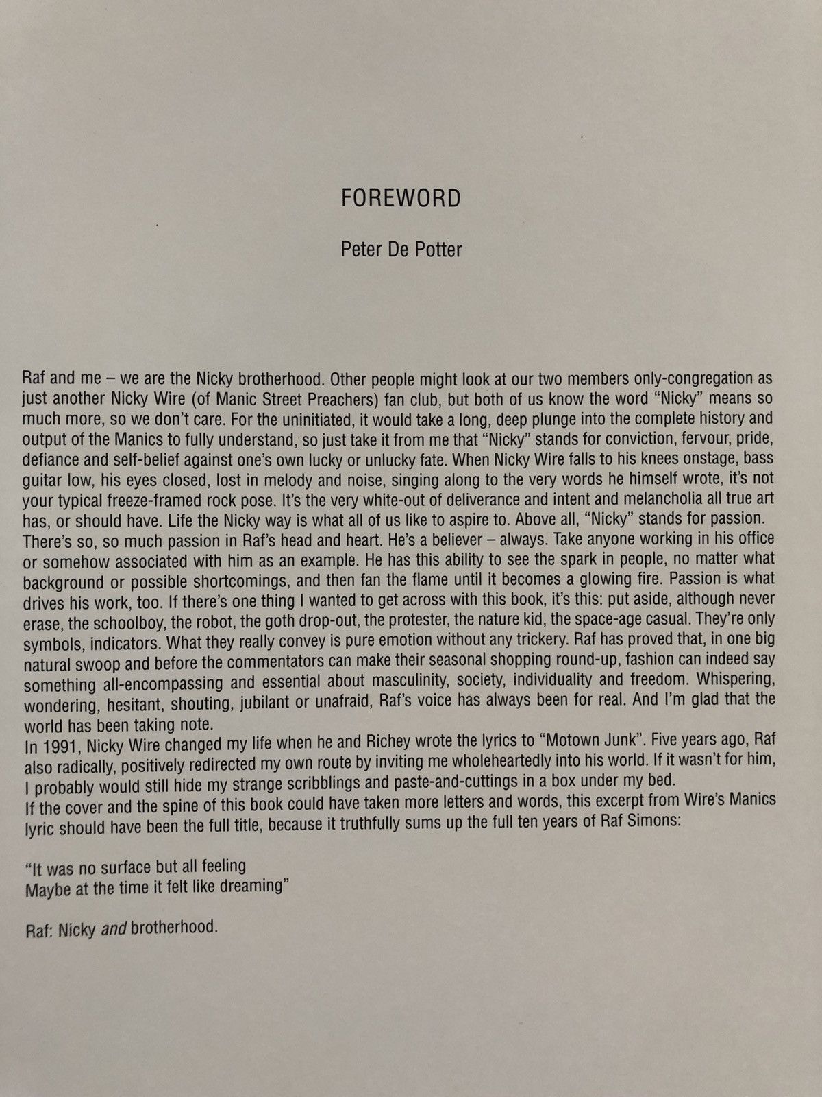 Raf Simons RAF Simons REDUX book Size ONE SIZE - 3 Thumbnail