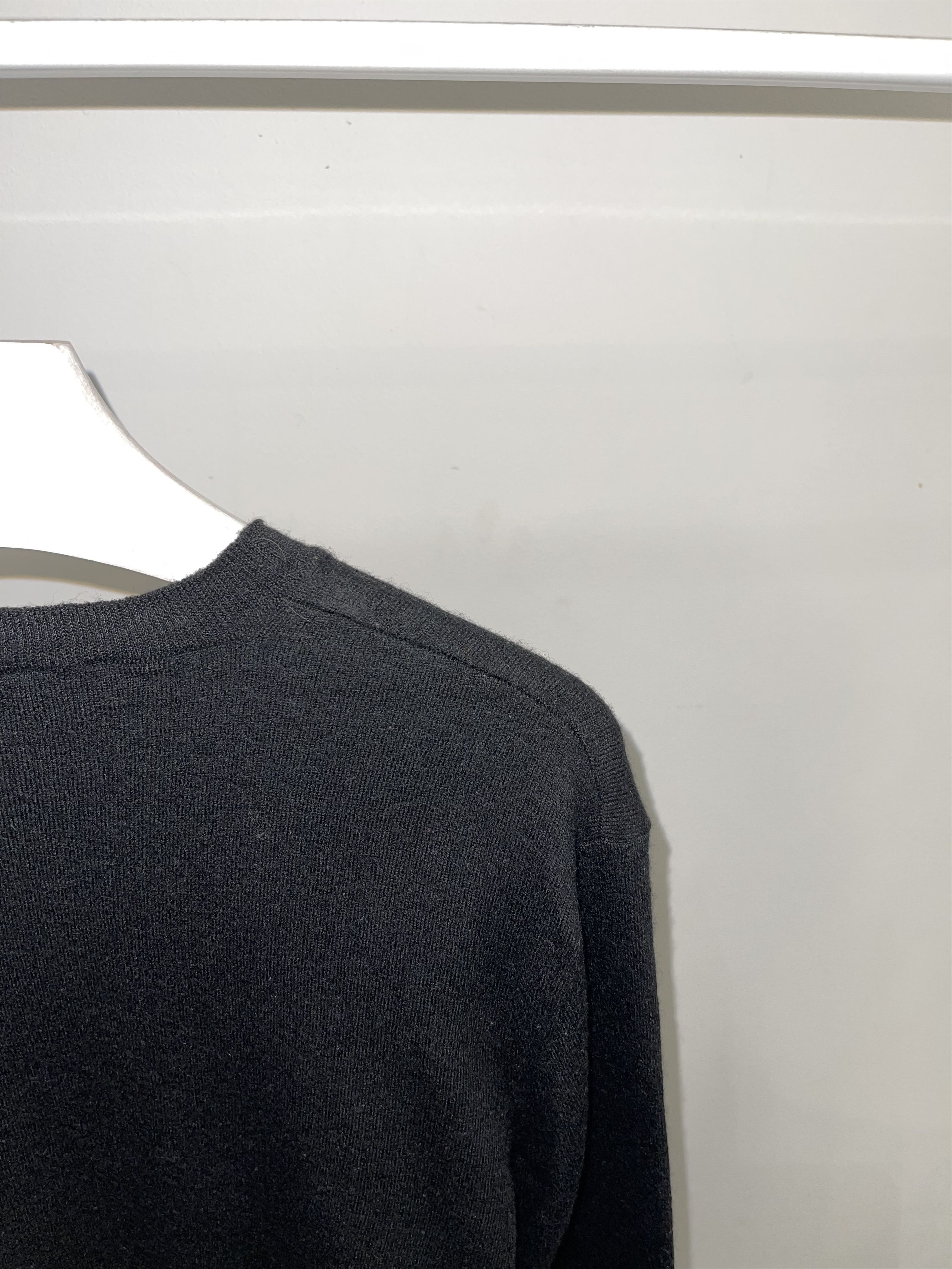 Alexander McQueen AW16 Alexander McQueen Big Swan Logo Black Sweater Size US S / EU 44-46 / 1 - 5 Thumbnail
