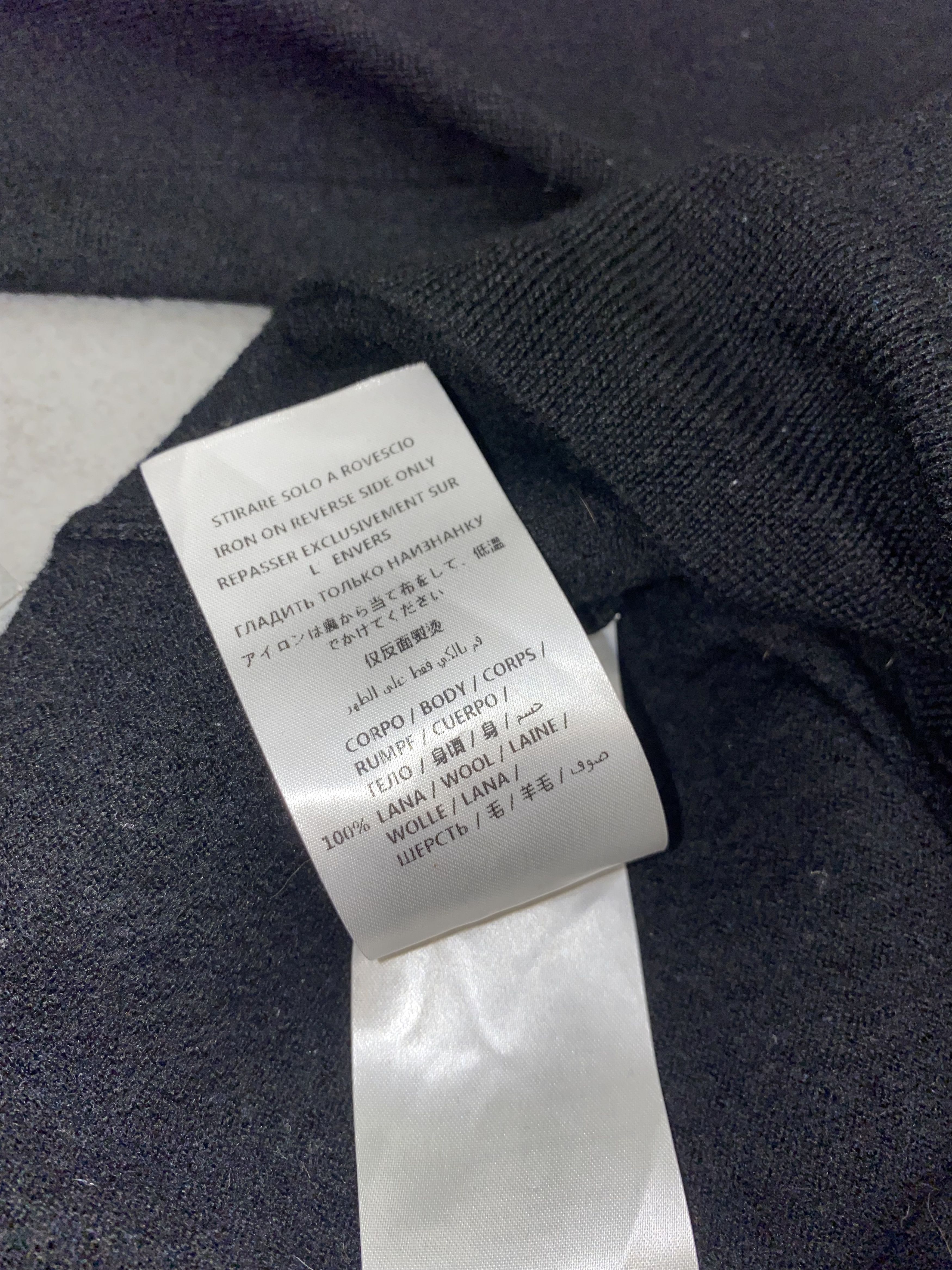 Alexander McQueen AW16 Alexander McQueen Big Swan Logo Black Sweater Size US S / EU 44-46 / 1 - 11 Thumbnail