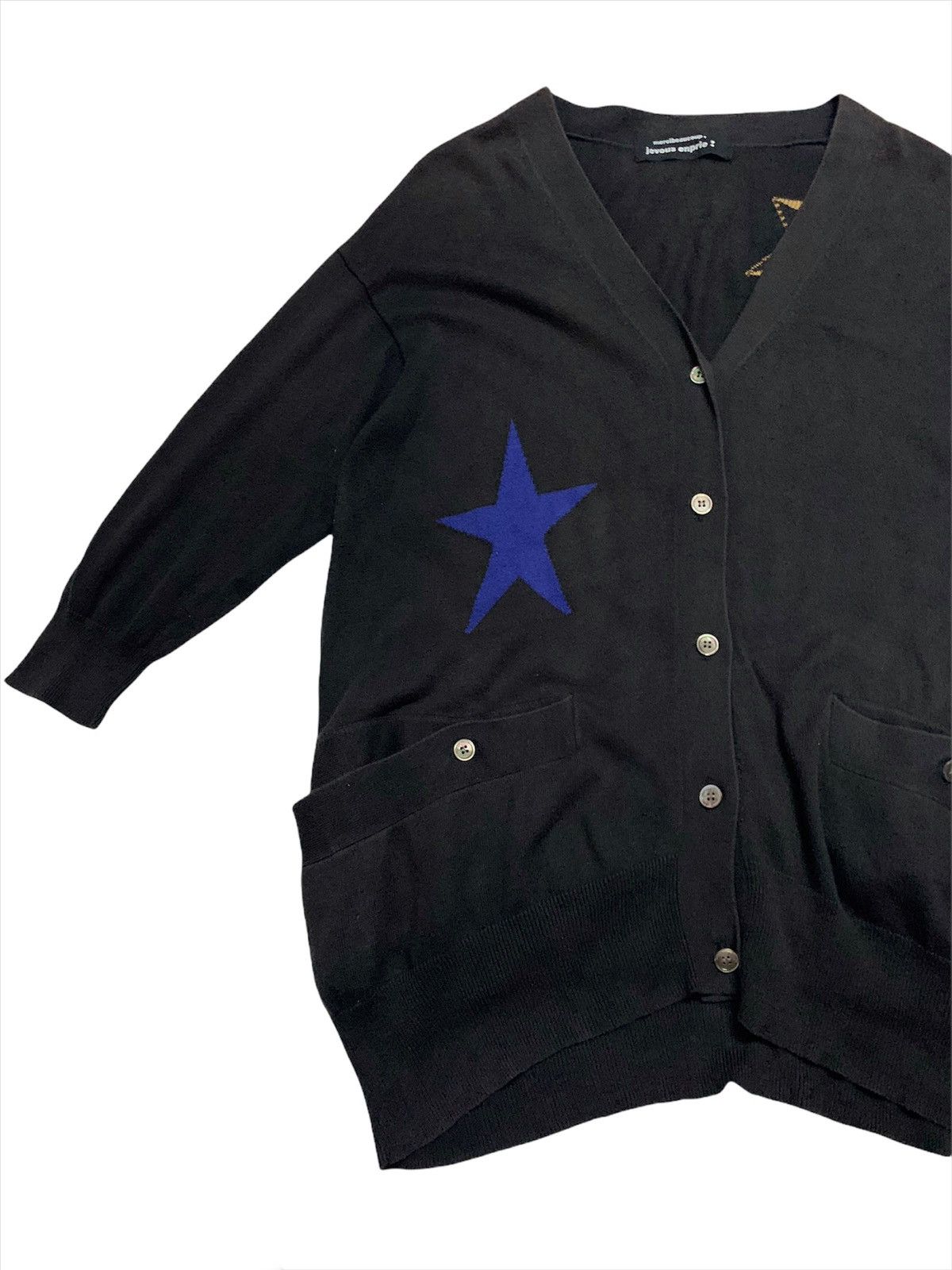 Issey Miyake × mercibeaucoup Japanese Mercibeaucoup Jevous Enpire Cardigan Size US L / EU 52-54 / 3 - 3 Thumbnail