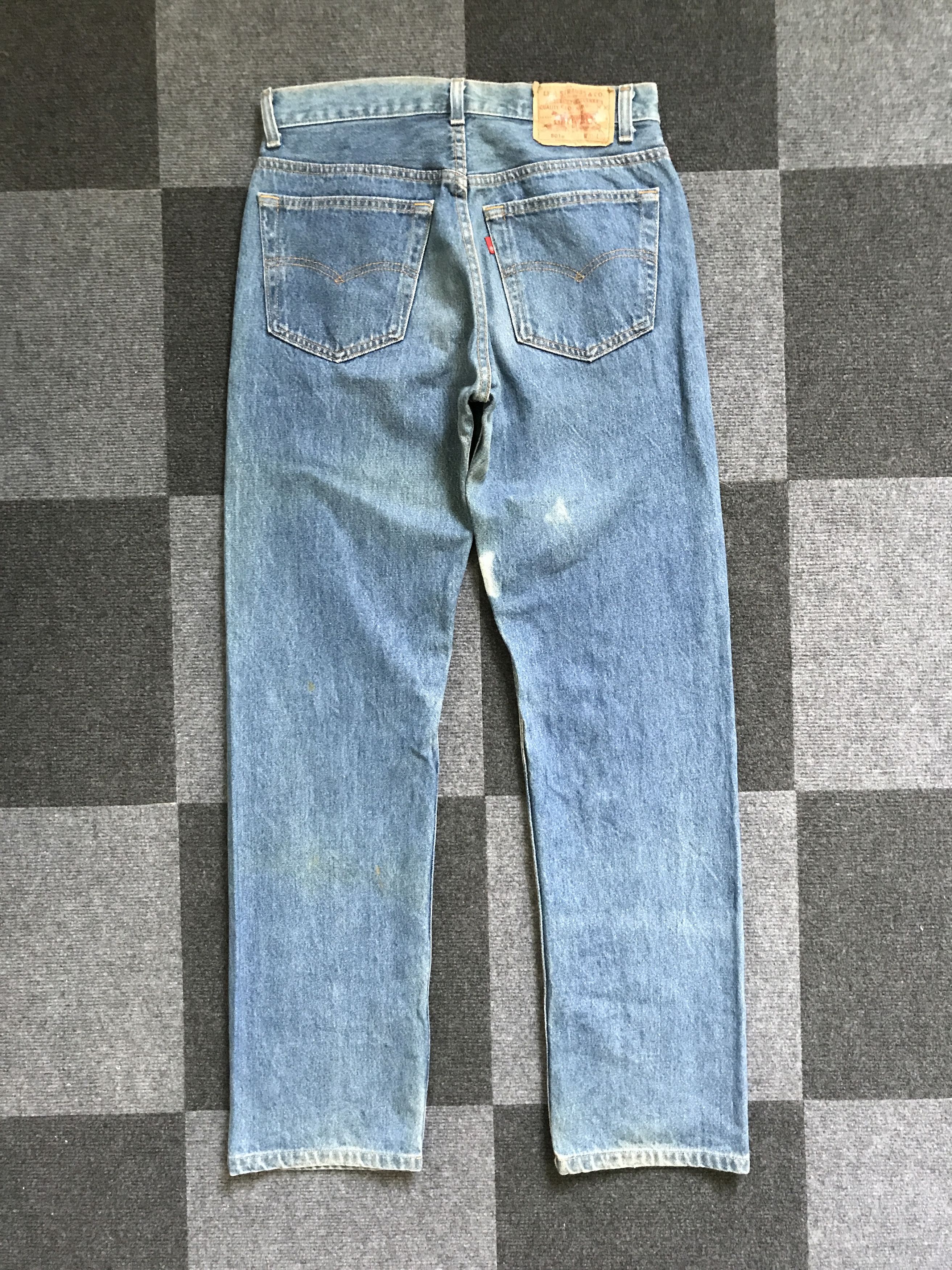 Levi's VLEV82 - Vintage Levis 501 Blue Wash Jeans Size US 29 - 8 Thumbnail