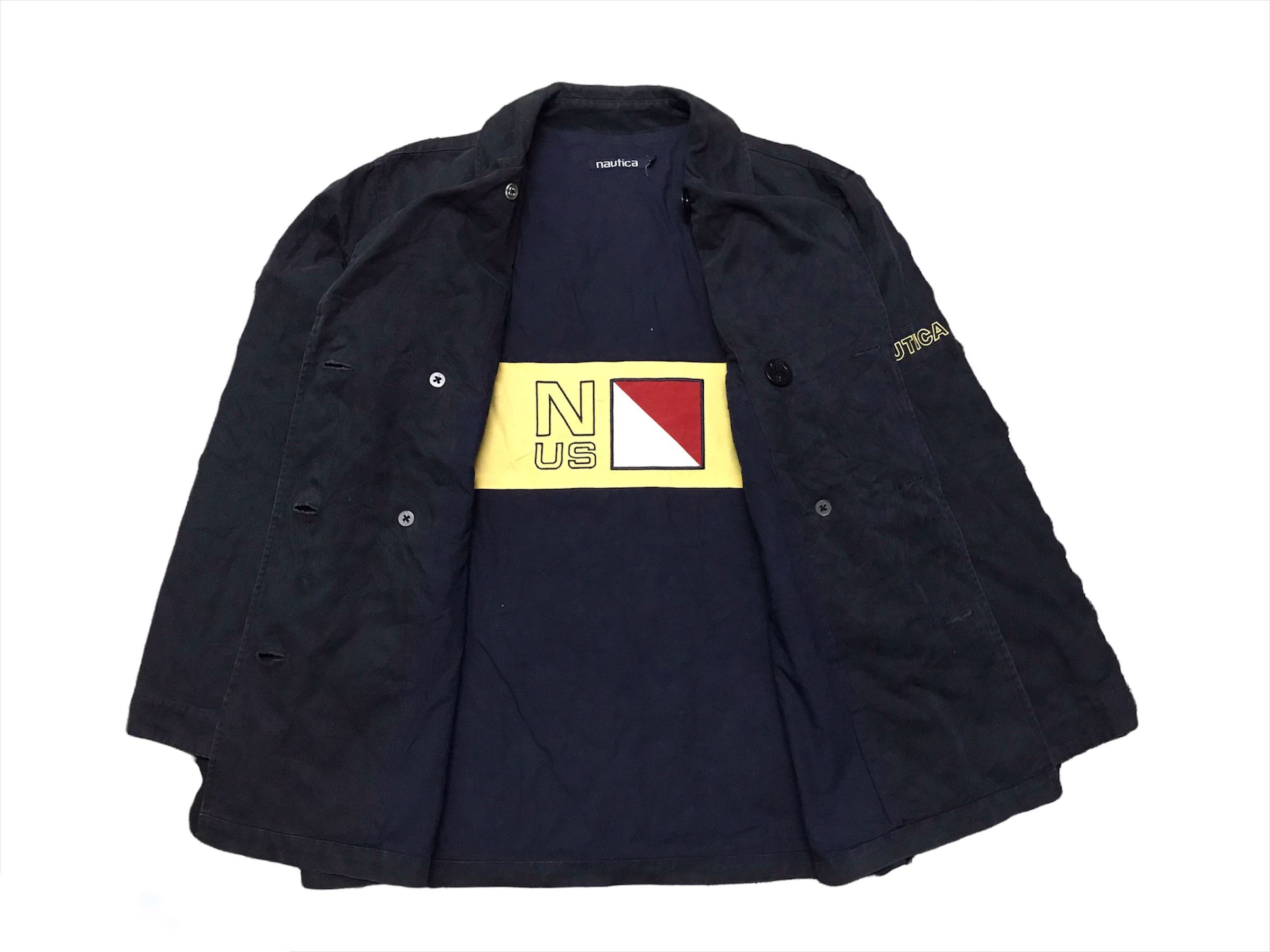 Nautica Nautica double breast coat jacket Size US M / EU 48-50 / 2 - 1 Thumbnail