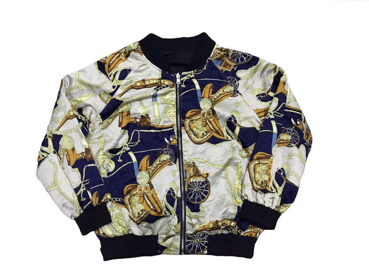 Japanese Brand reversible bomber jacket Size US M / EU 48-50 / 2 - 1 Thumbnail