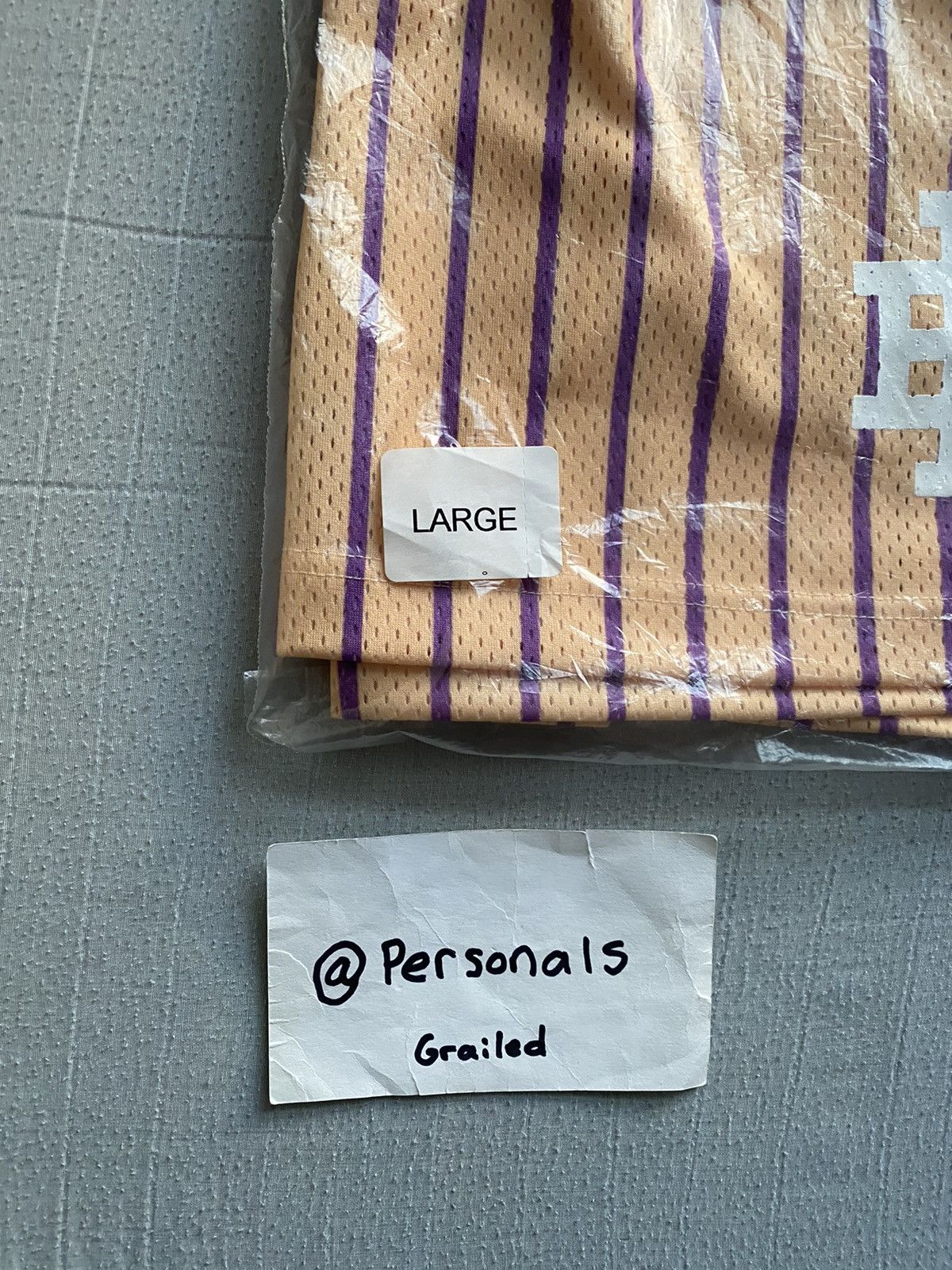 Eric Emanuel RARE 2018 Eric Emanuel Lakers Striped Shorts Large Size US 34 / EU 50 - 3 Thumbnail