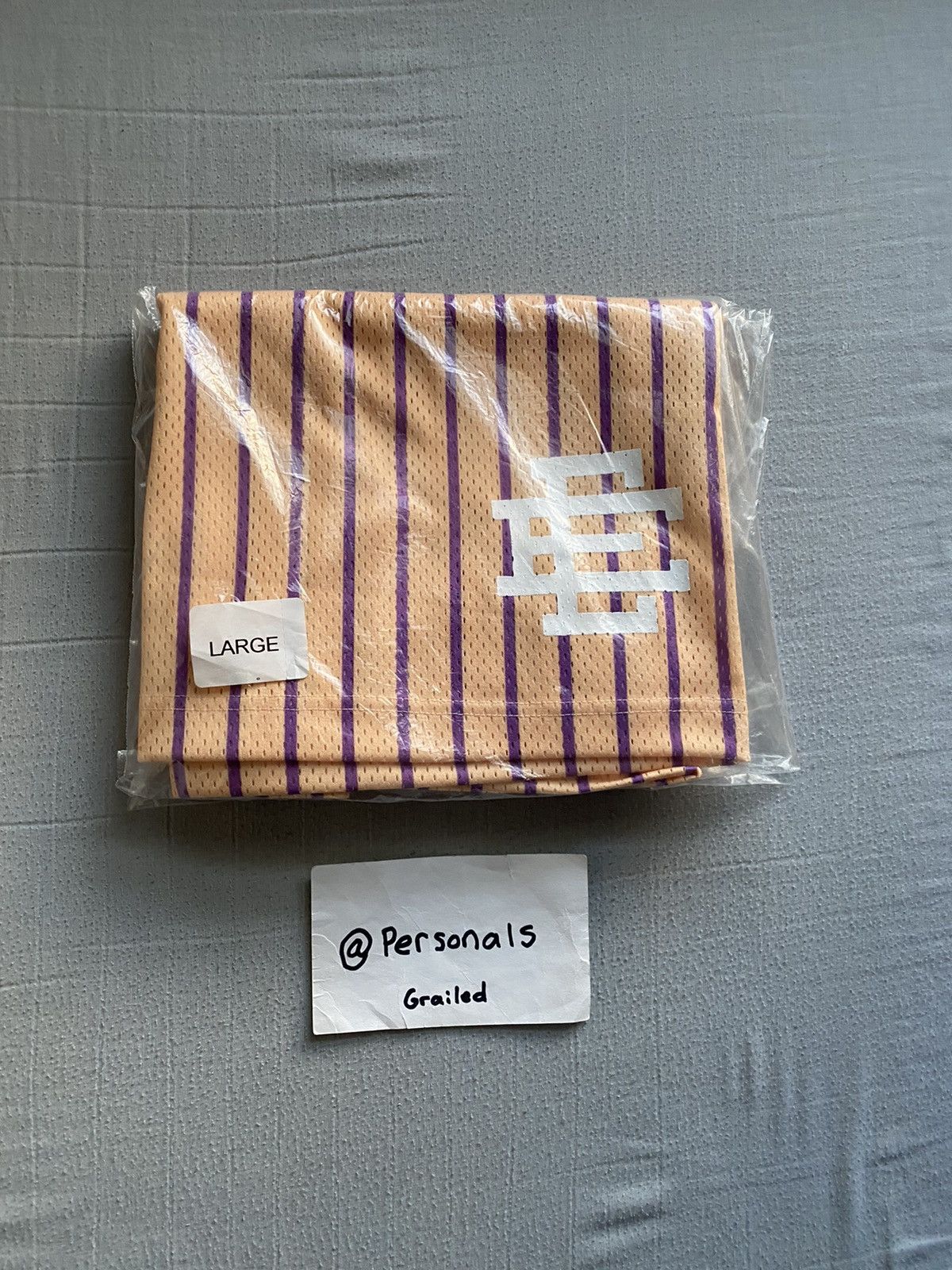 Eric Emanuel RARE 2018 Eric Emanuel Lakers Striped Shorts Large Size US 34 / EU 50 - 5 Thumbnail
