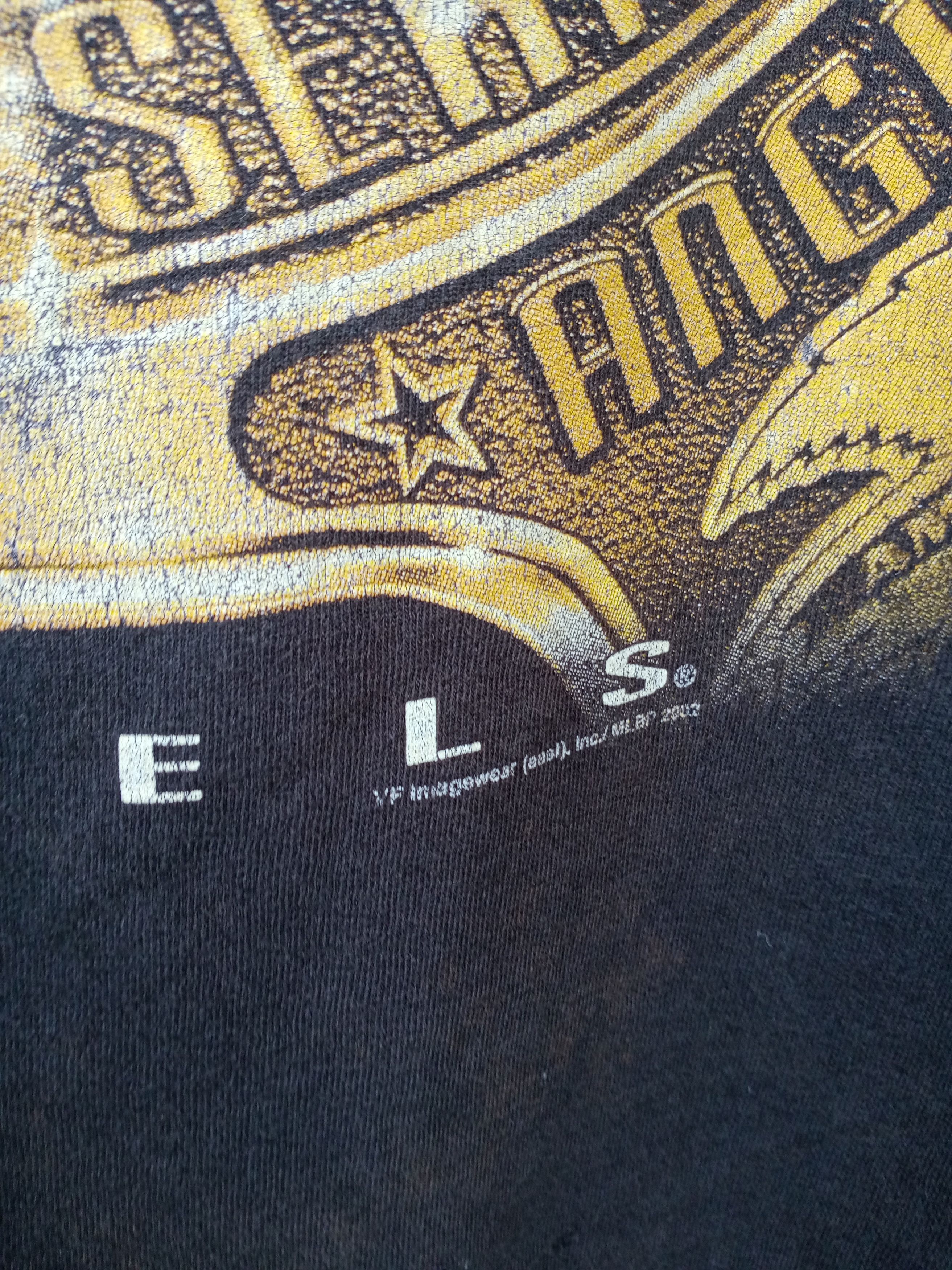 MLB Vintage Anaheim Angels Champion World Series 2002 TShirt Size US L / EU 52-54 / 3 - 4 Thumbnail
